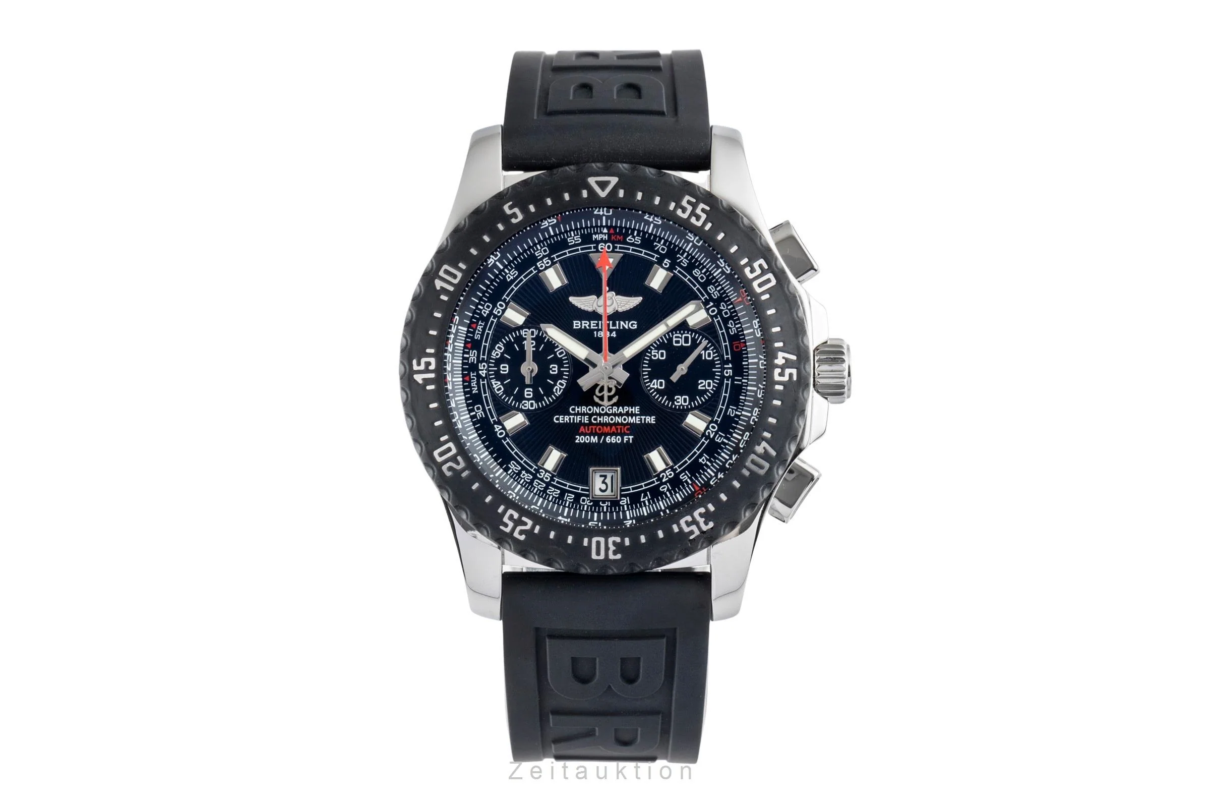 Breitling Skyracer chronograph steel automatic men's watch A27364  [2503576] - Image 5