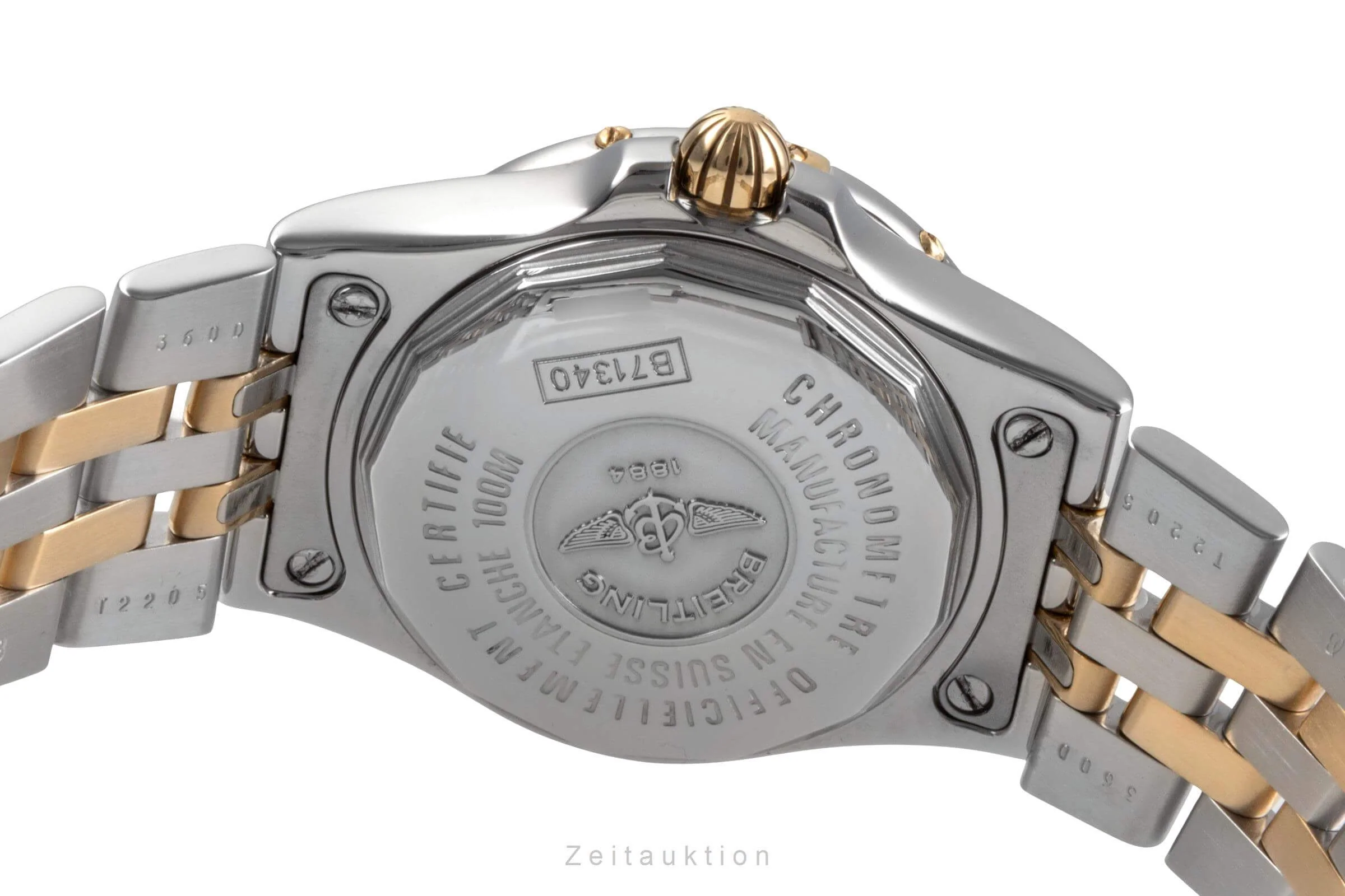 Breitling Starliner steel / gold quartz women's watch B71340  [2502046] - Image 11