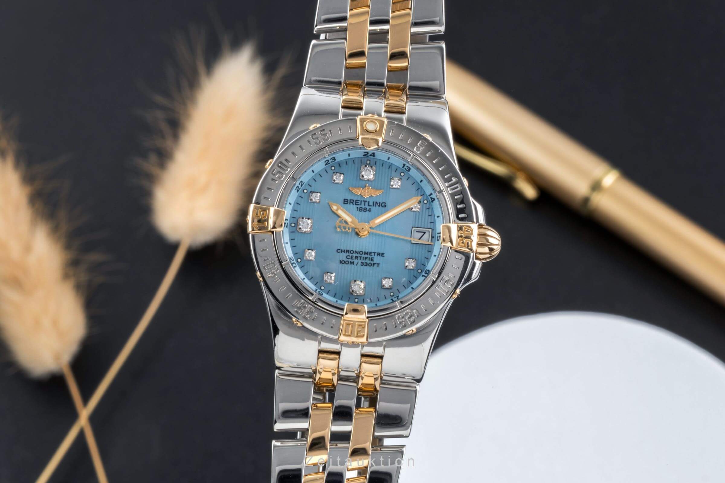 Breitling Starliner steel / gold quartz women's watch B71340  [2502046] - Image 2