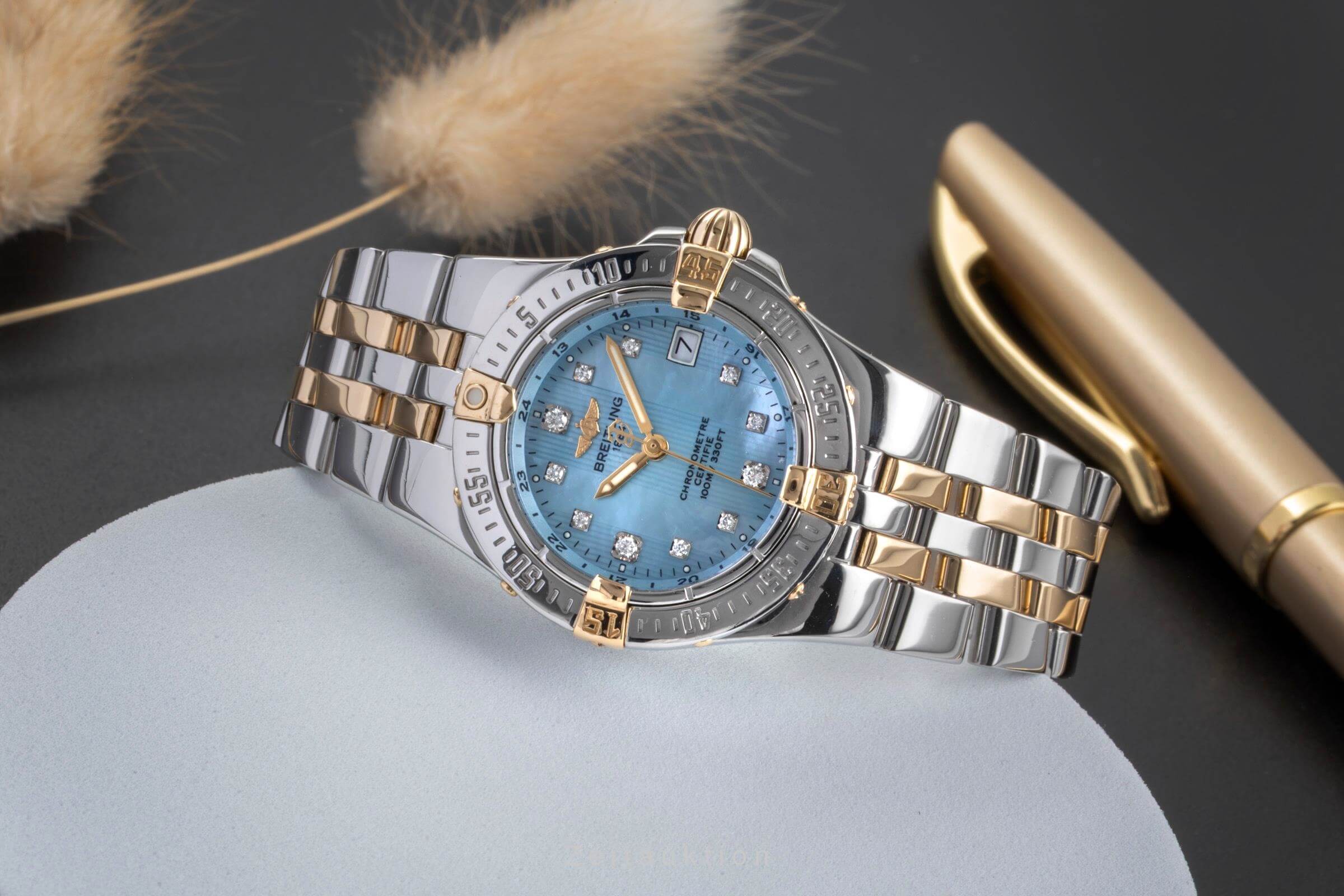 Breitling Starliner steel / gold quartz women's watch B71340  [2502046] - Image 3