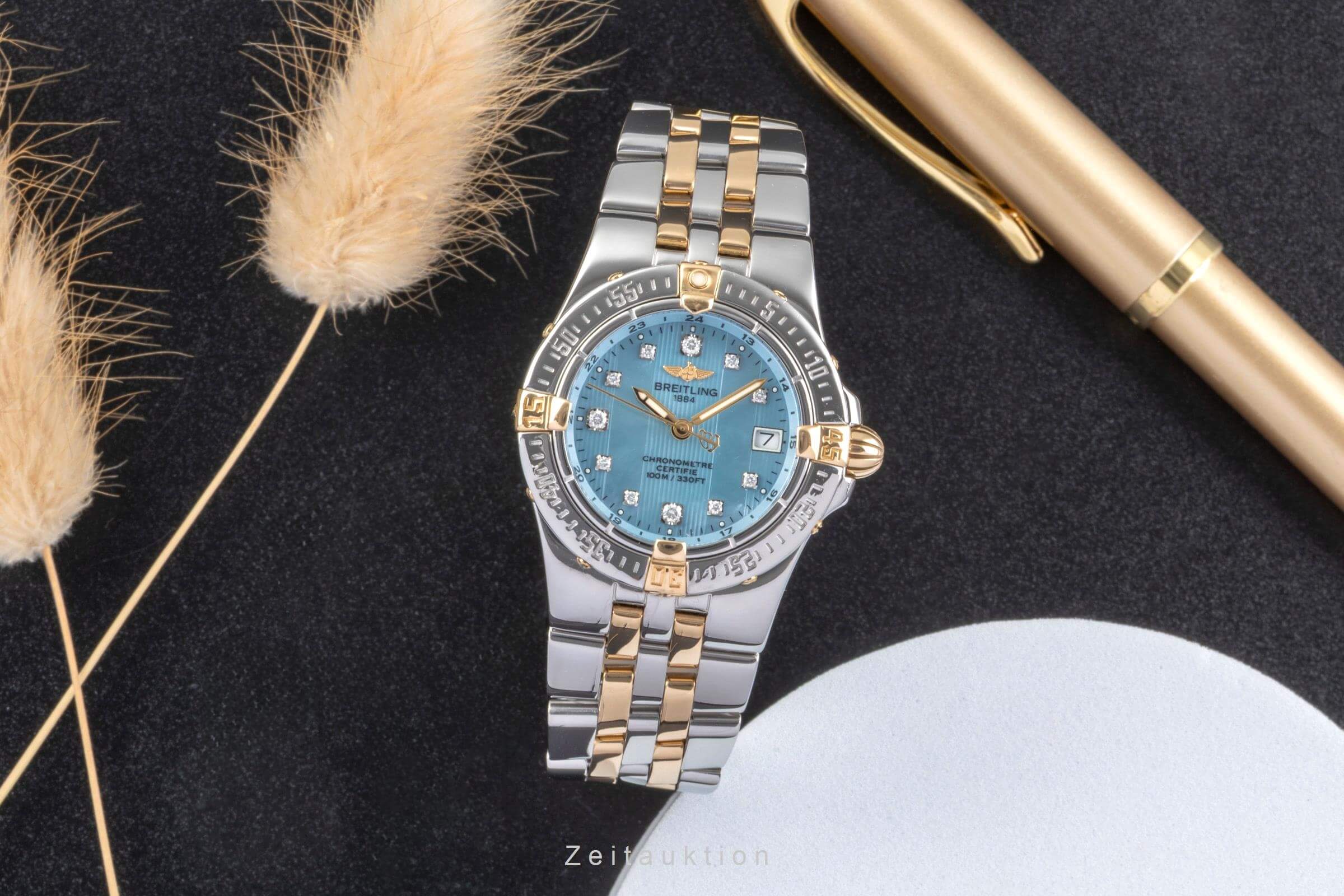 Breitling Starliner steel / gold quartz women's watch B71340  [2502046] - Image 4