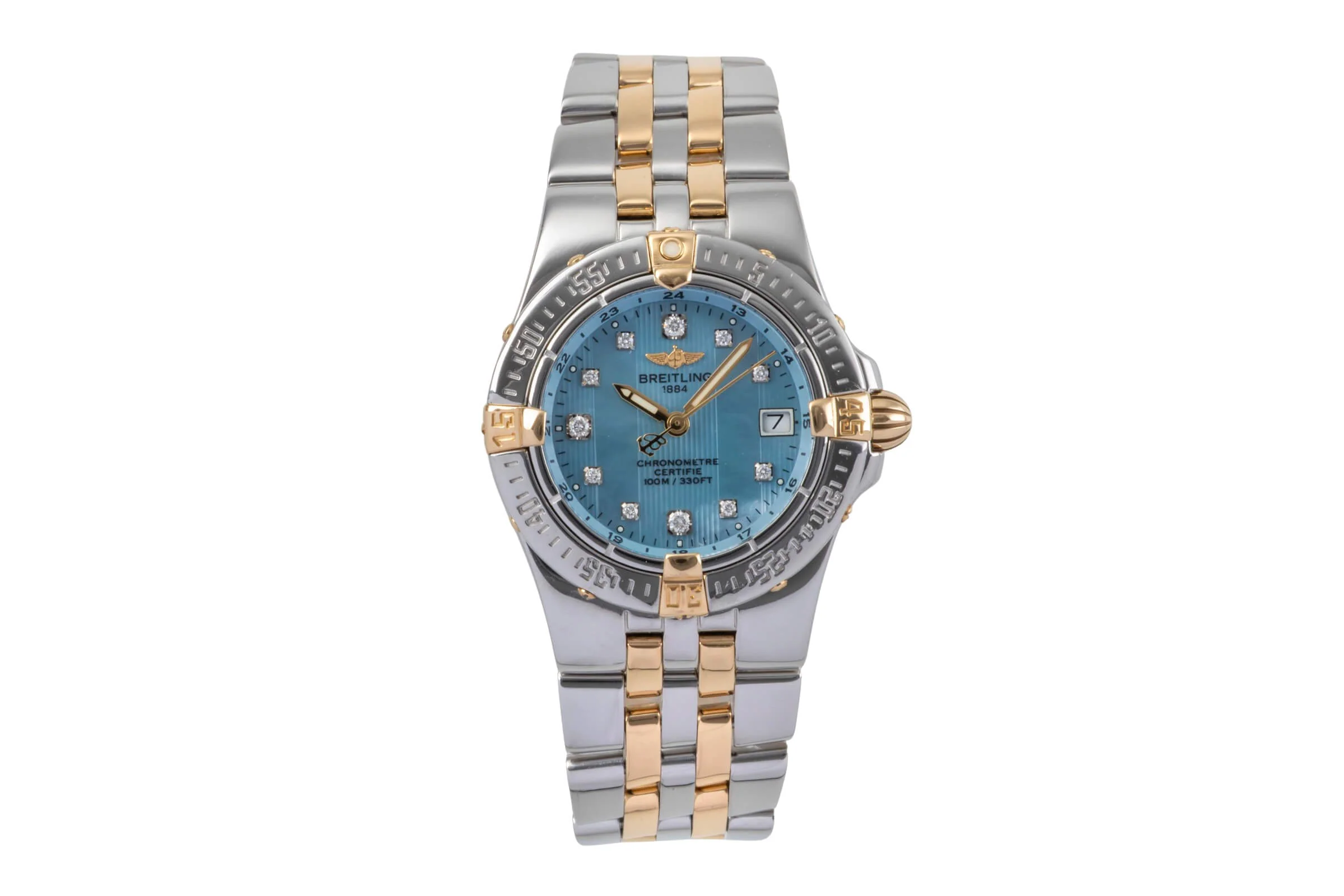 Breitling Starliner steel / gold quartz women's watch B71340  [2502046] - Image 5