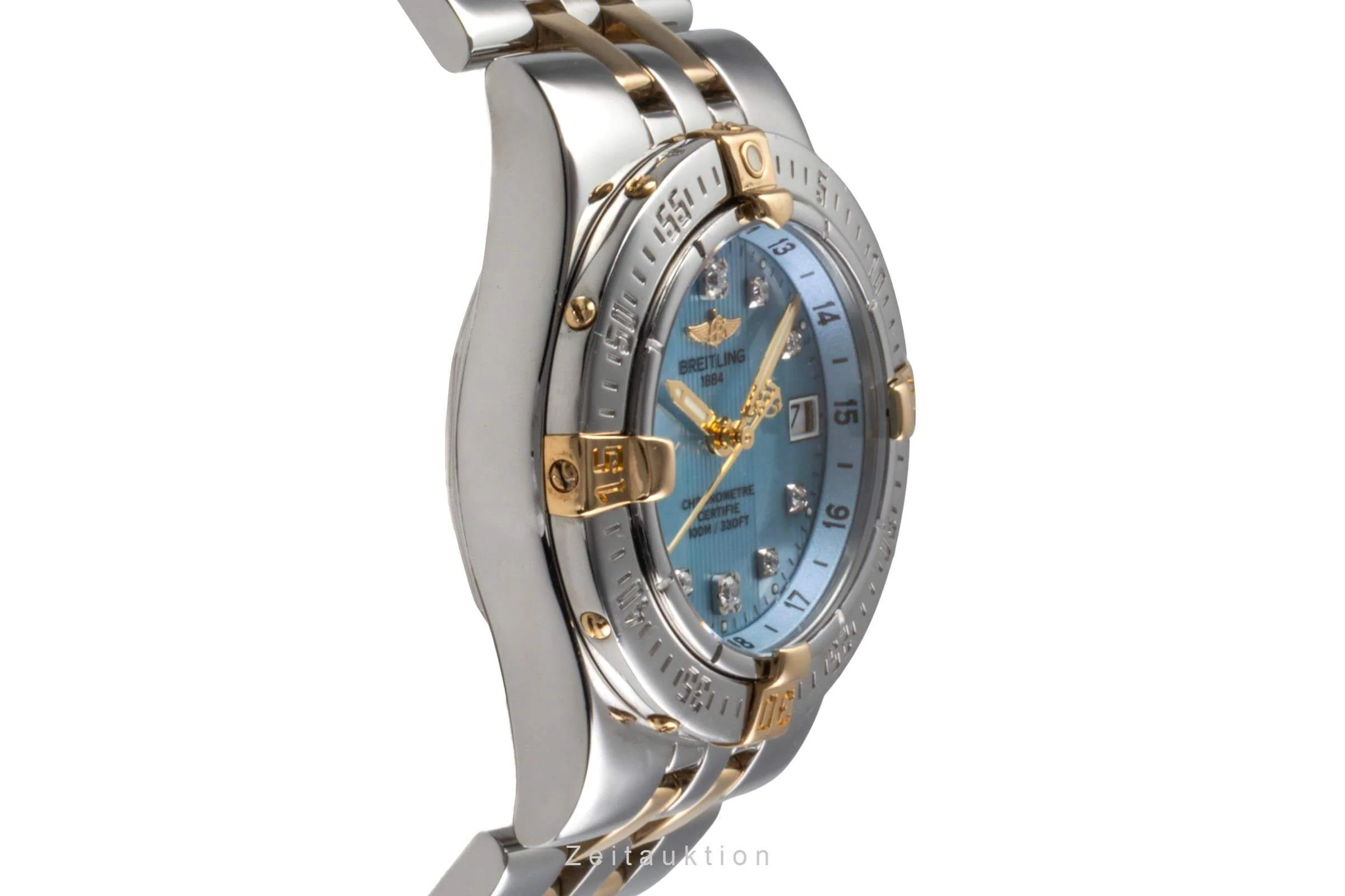 Breitling Starliner steel / gold quartz women's watch B71340  [2502046] - Image 8