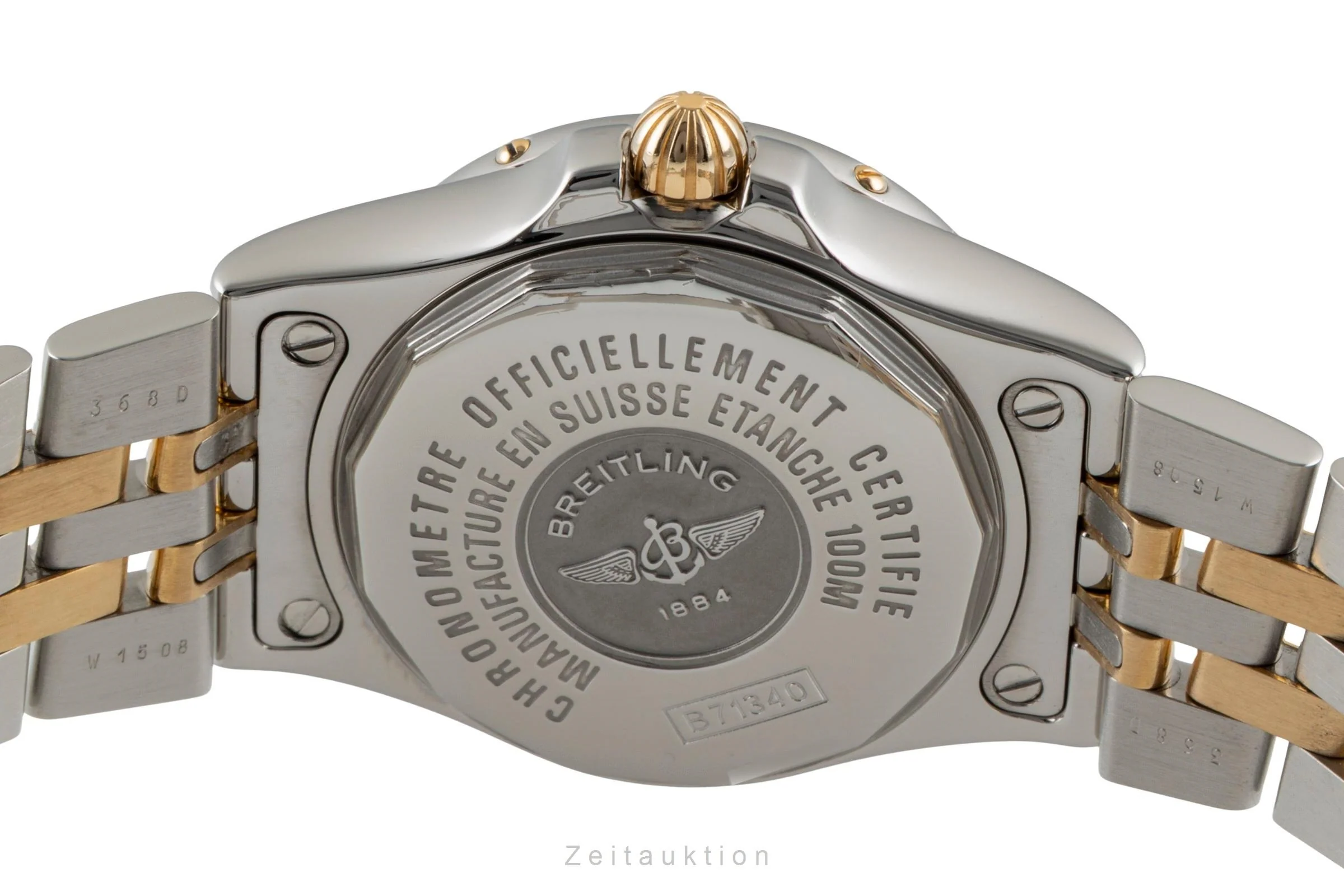 Breitling Starliner steel / gold quartz women's watch B71340  [2601070] - Image 12