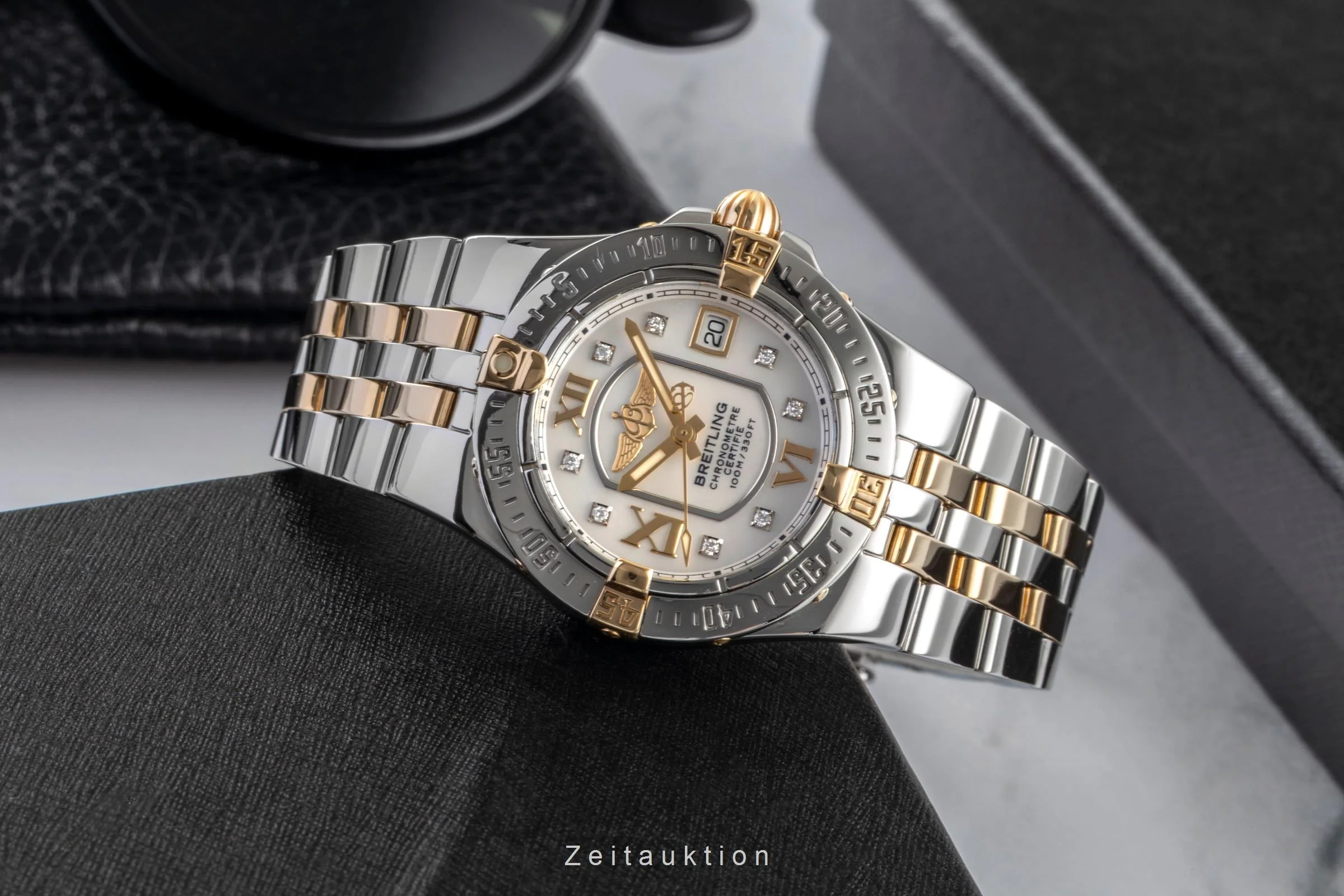 Breitling Starliner steel / gold quartz women's watch B71340  [2601070] - Image 3