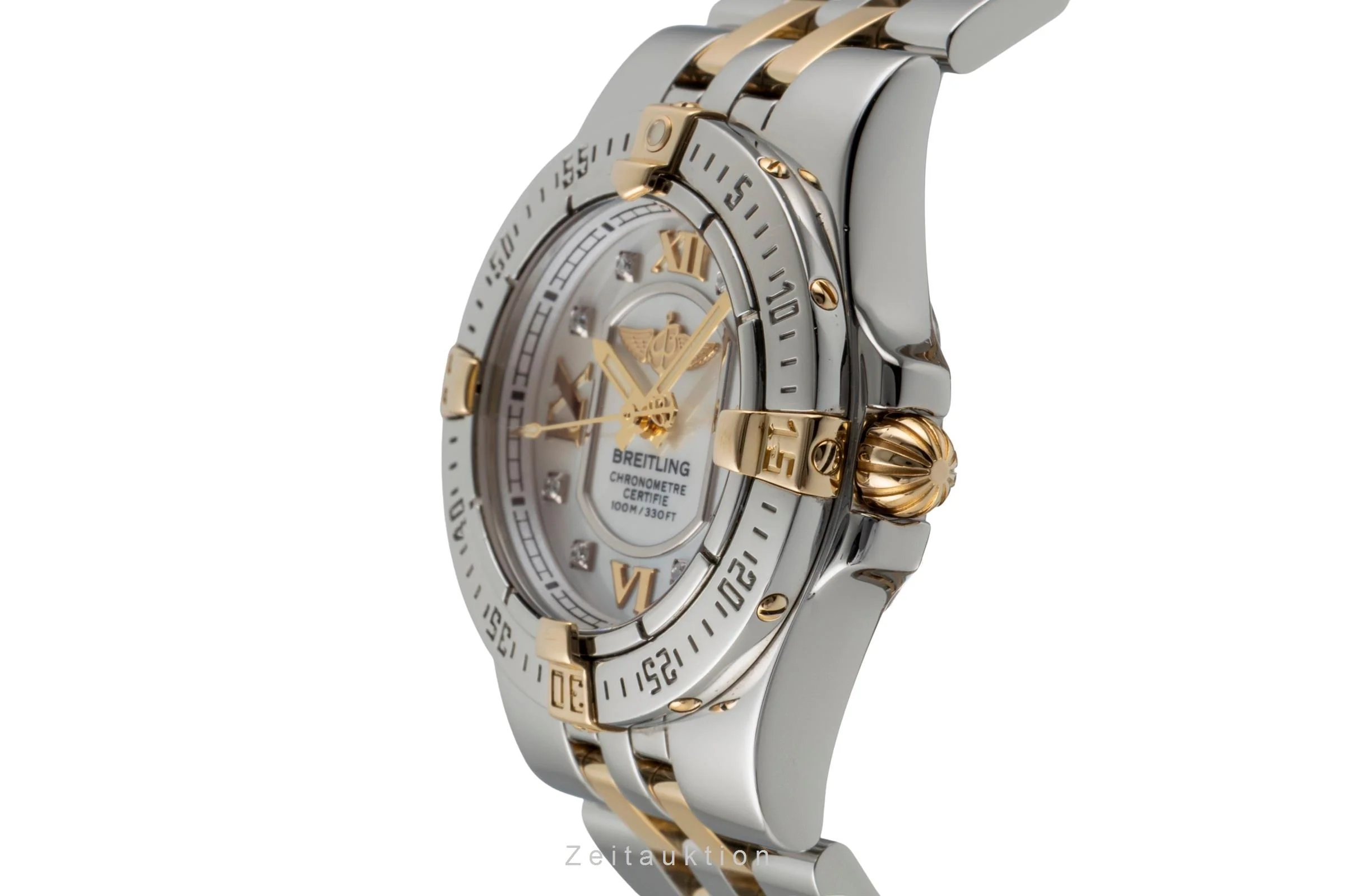 Breitling Starliner steel / gold quartz women's watch B71340  [2601070] - Image 7