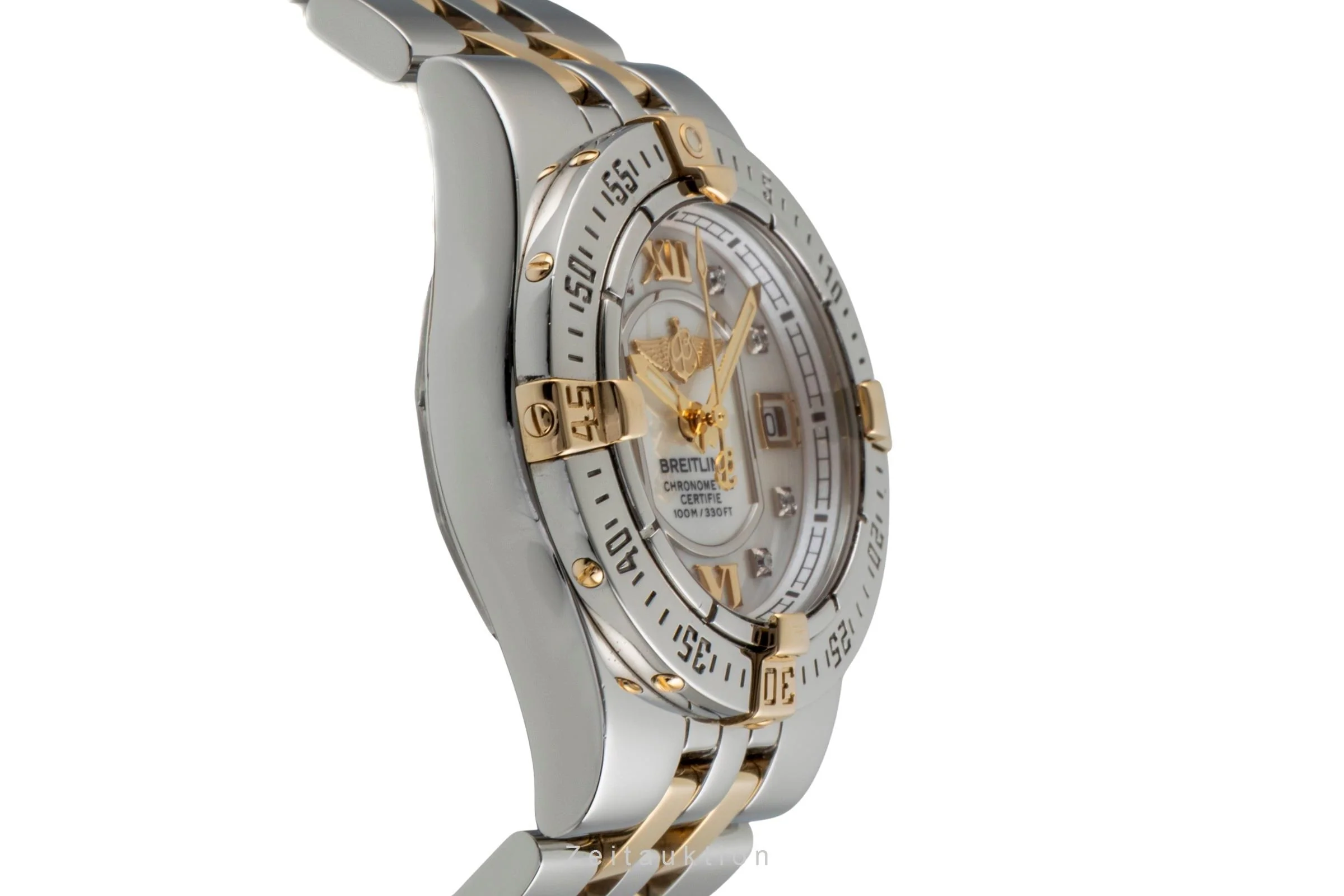Breitling Starliner steel / gold quartz women's watch B71340  [2601070] - Image 8