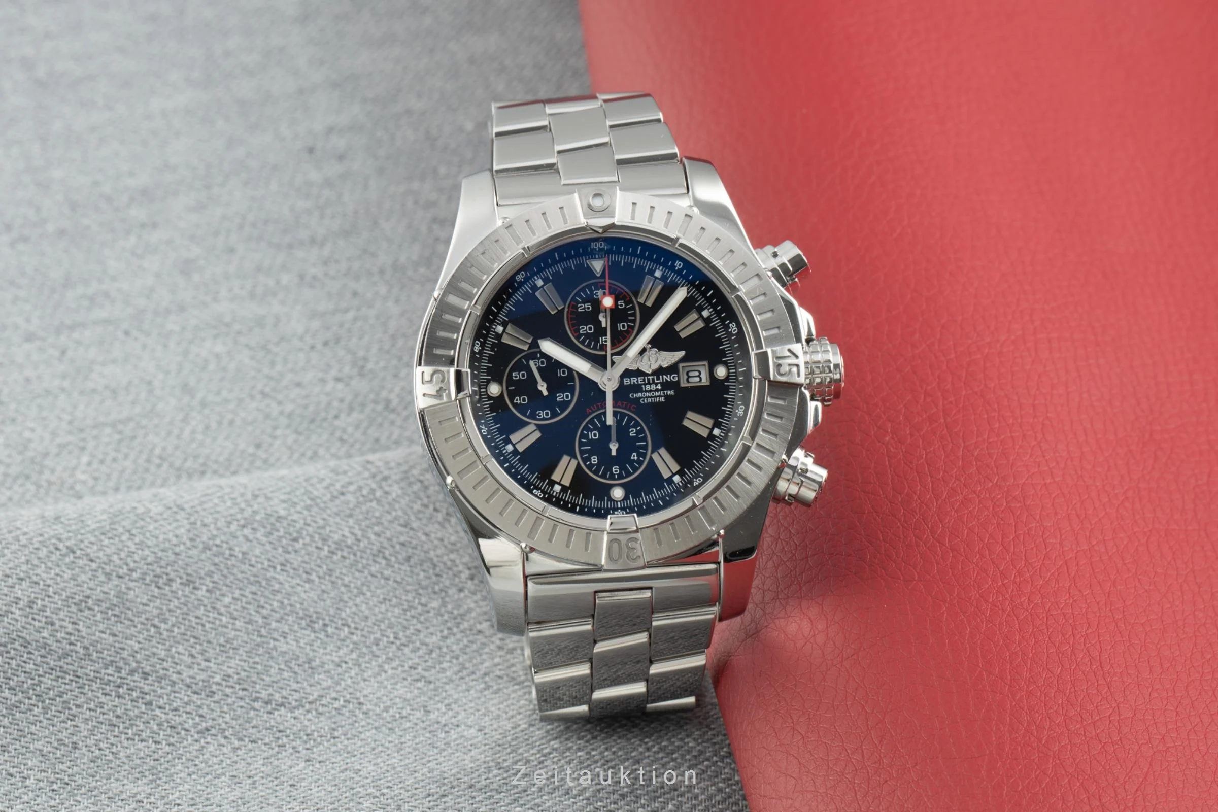 Breitling Super Avenger chronograph steel automatic men's watch A13370 LP: 5700EUR  [2109780] - Image 3