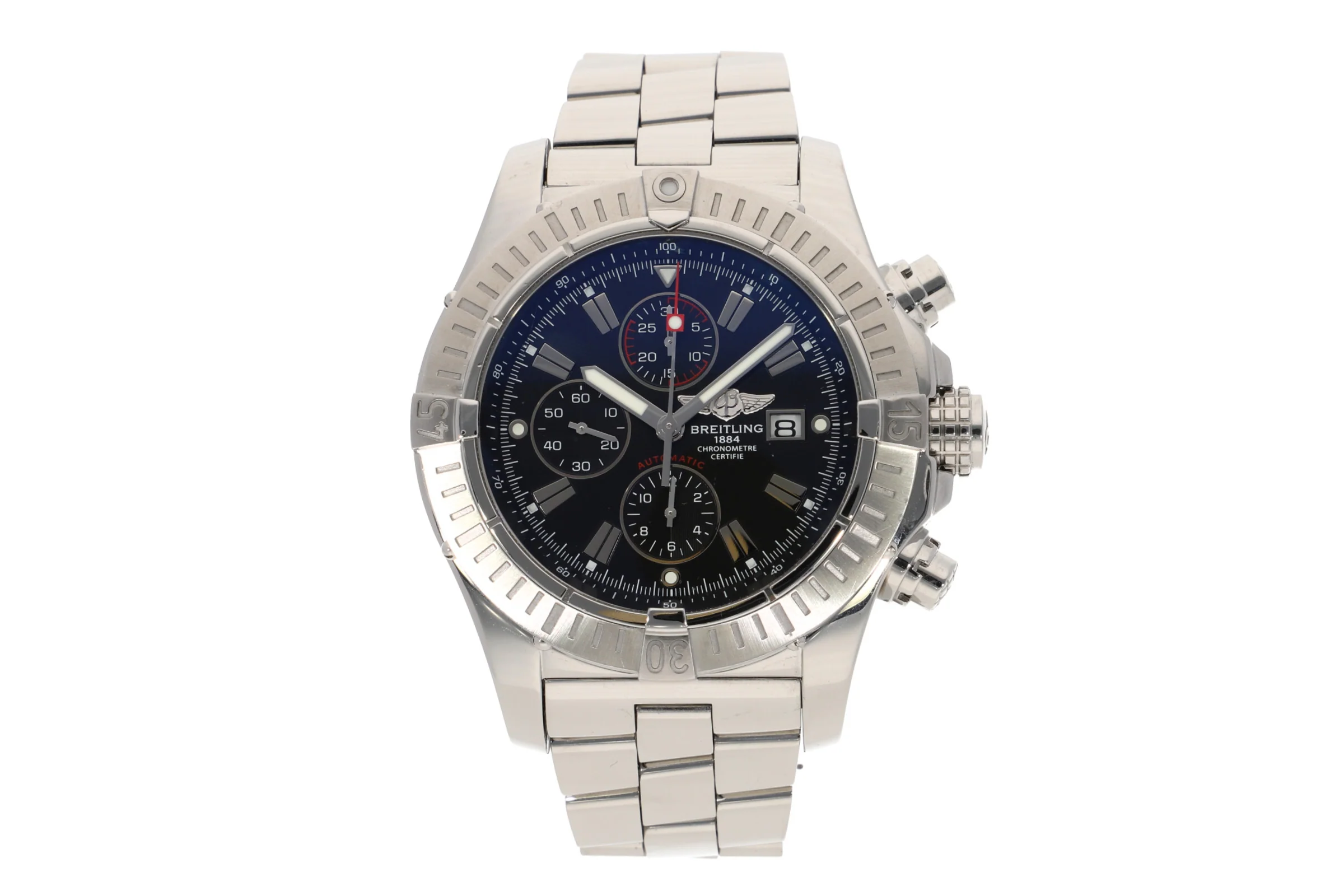 Breitling Super Avenger chronograph steel automatic men's watch A13370 LP: 5700EUR  [2109780] - Image 4