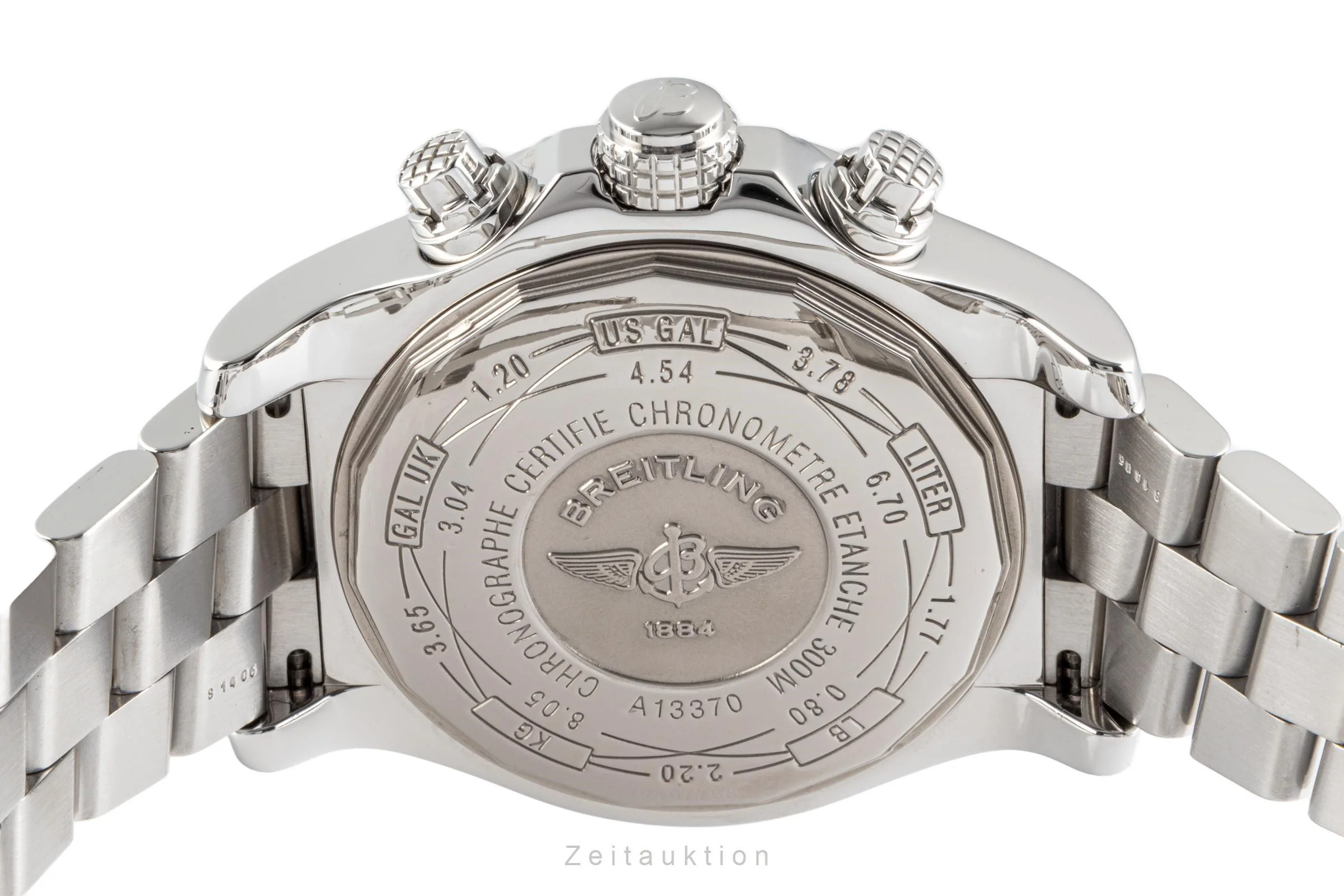 Breitling Super Avenger chronograph steel automatic men's watch A13370  [2204846] - Image 12
