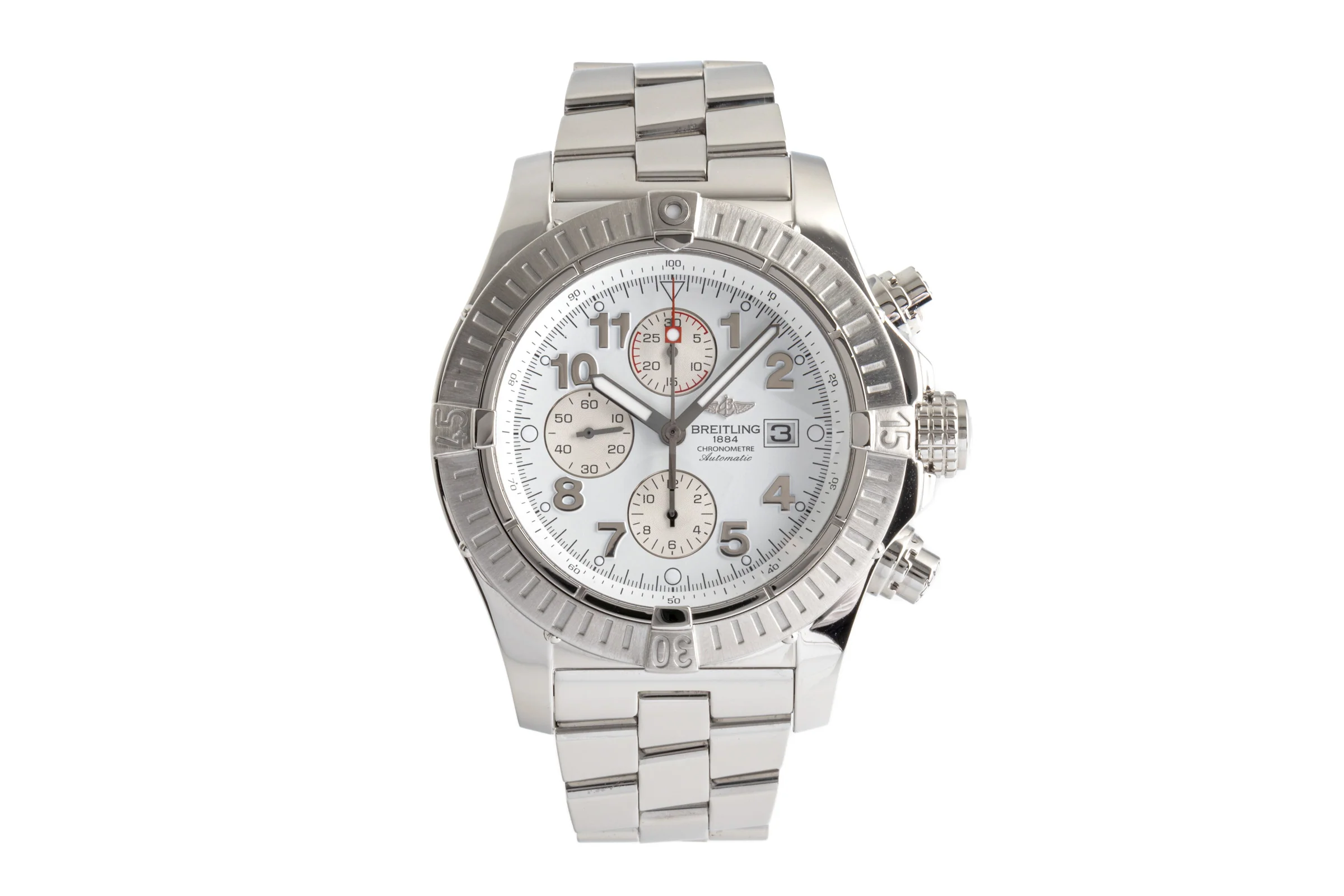 Breitling Super Avenger chronograph steel automatic men's watch A13370  [2204846] - Image 4