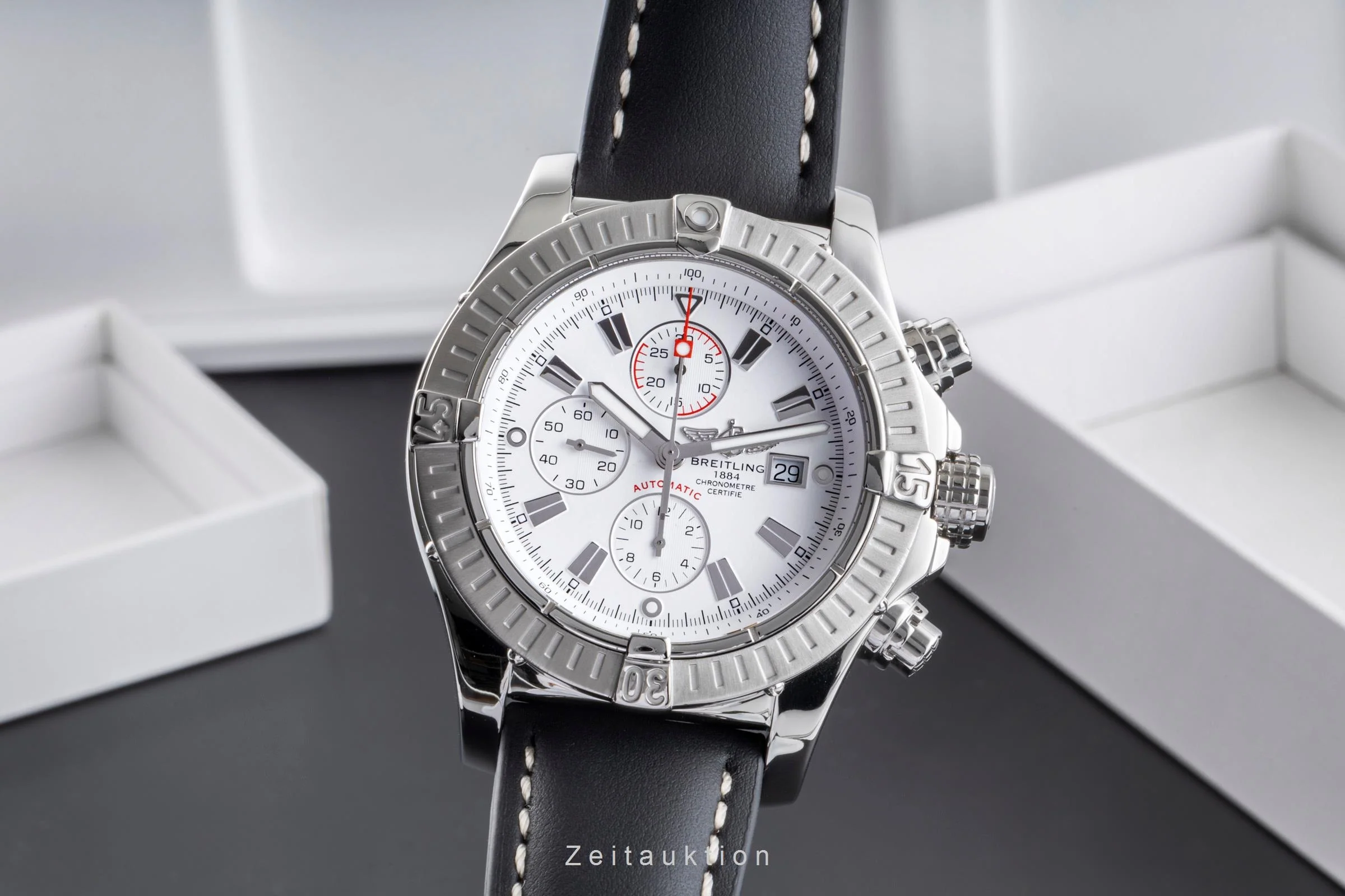 Breitling Super Avenger chronograph steel automatic men's watch A13370  [2406328] - Image 2