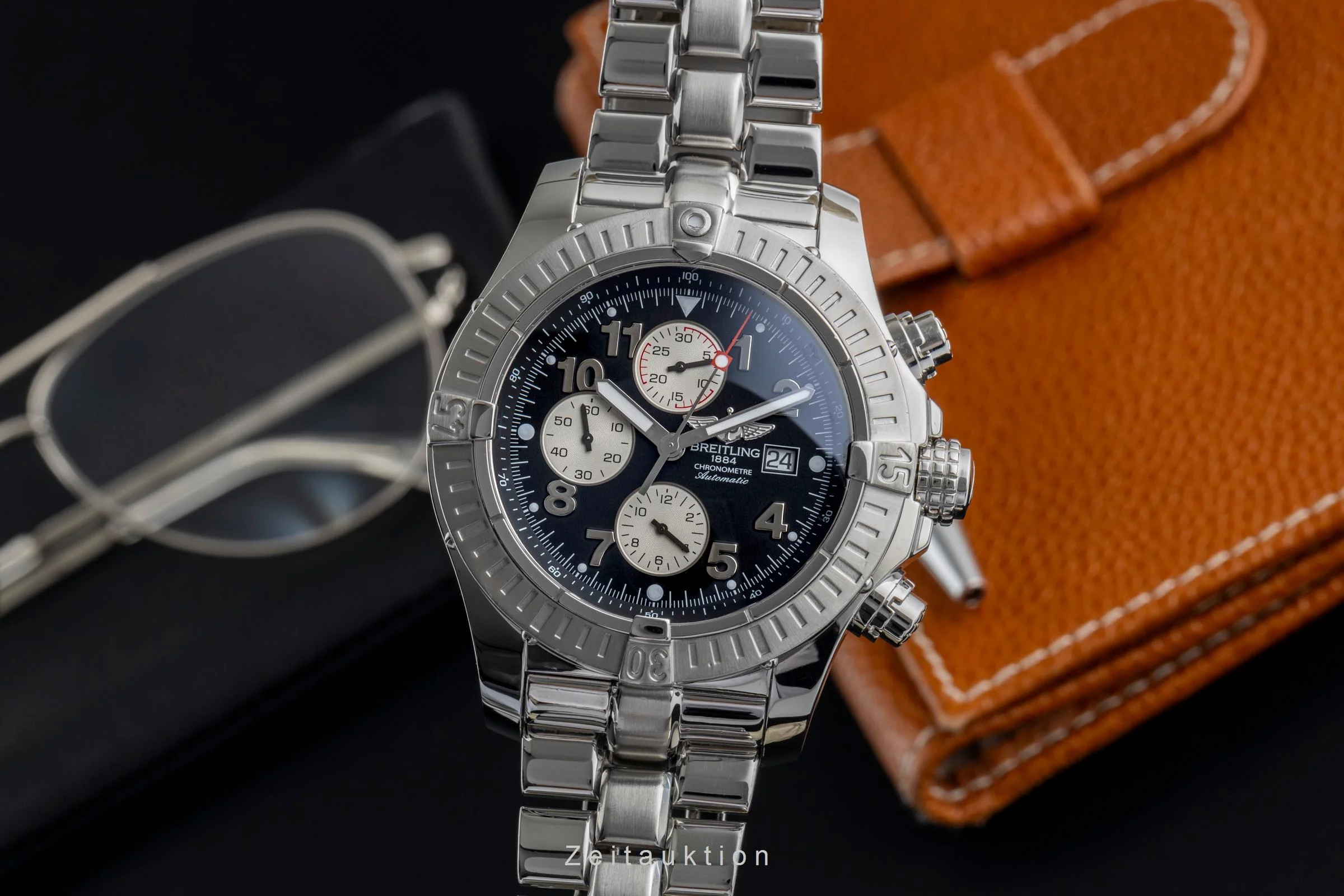Breitling Super Avenger chronograph steel automatic men's watch A13370  [2501940] - Image 2