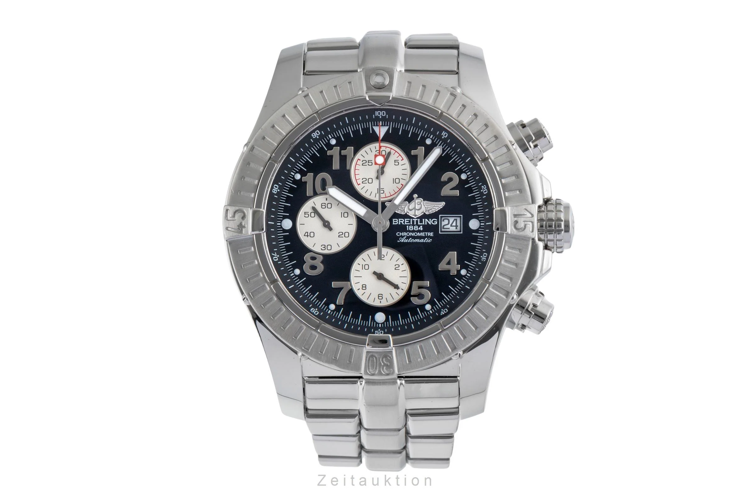 Breitling Super Avenger chronograph steel automatic men's watch A13370  [2501940] - Image 5