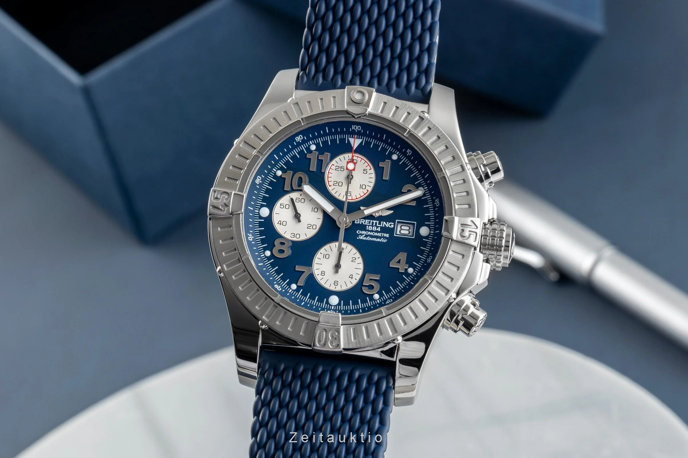 Breitling Super Avenger chronograph steel automatic men's watch A13370  [2502891] - Image 2