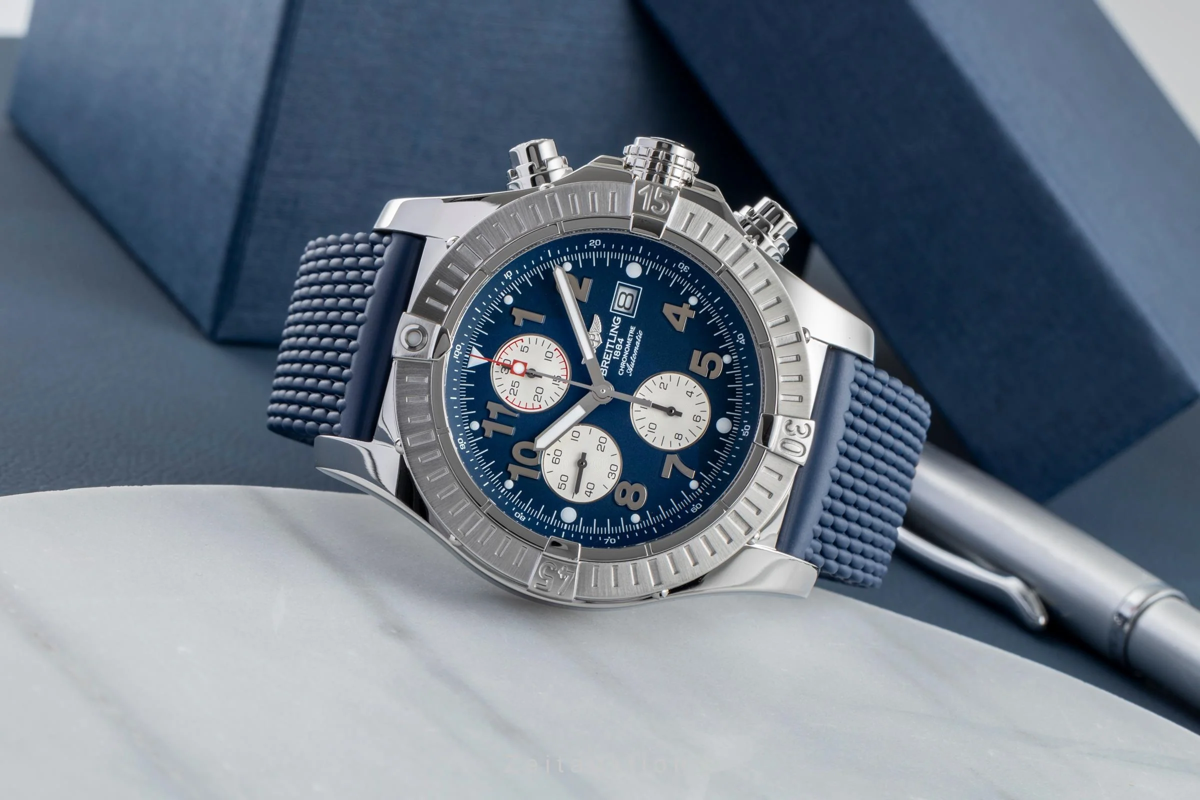 Breitling Super Avenger chronograph steel automatic men's watch A13370  [2502891] - Image 3