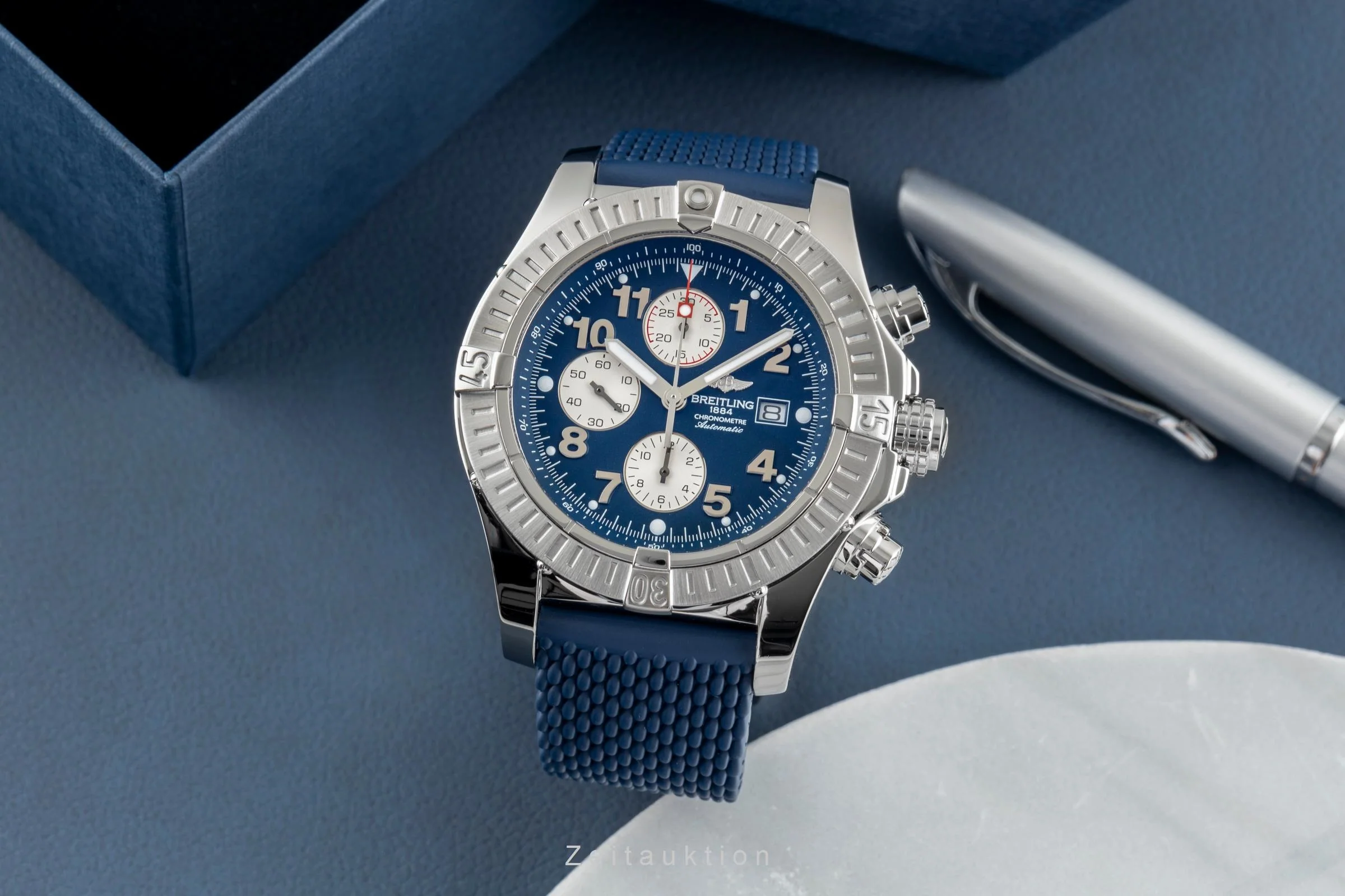 Breitling Super Avenger chronograph steel automatic men's watch A13370  [2502891] - Image 4