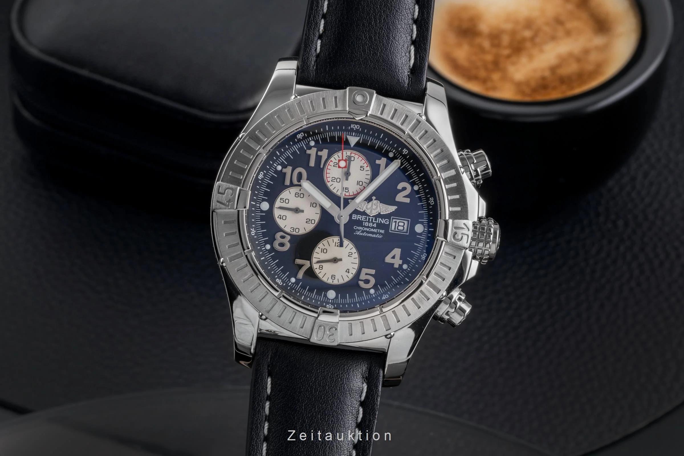 Breitling Super Avenger chronograph steel automatic men's watch A13370  [2502987] - Image 2