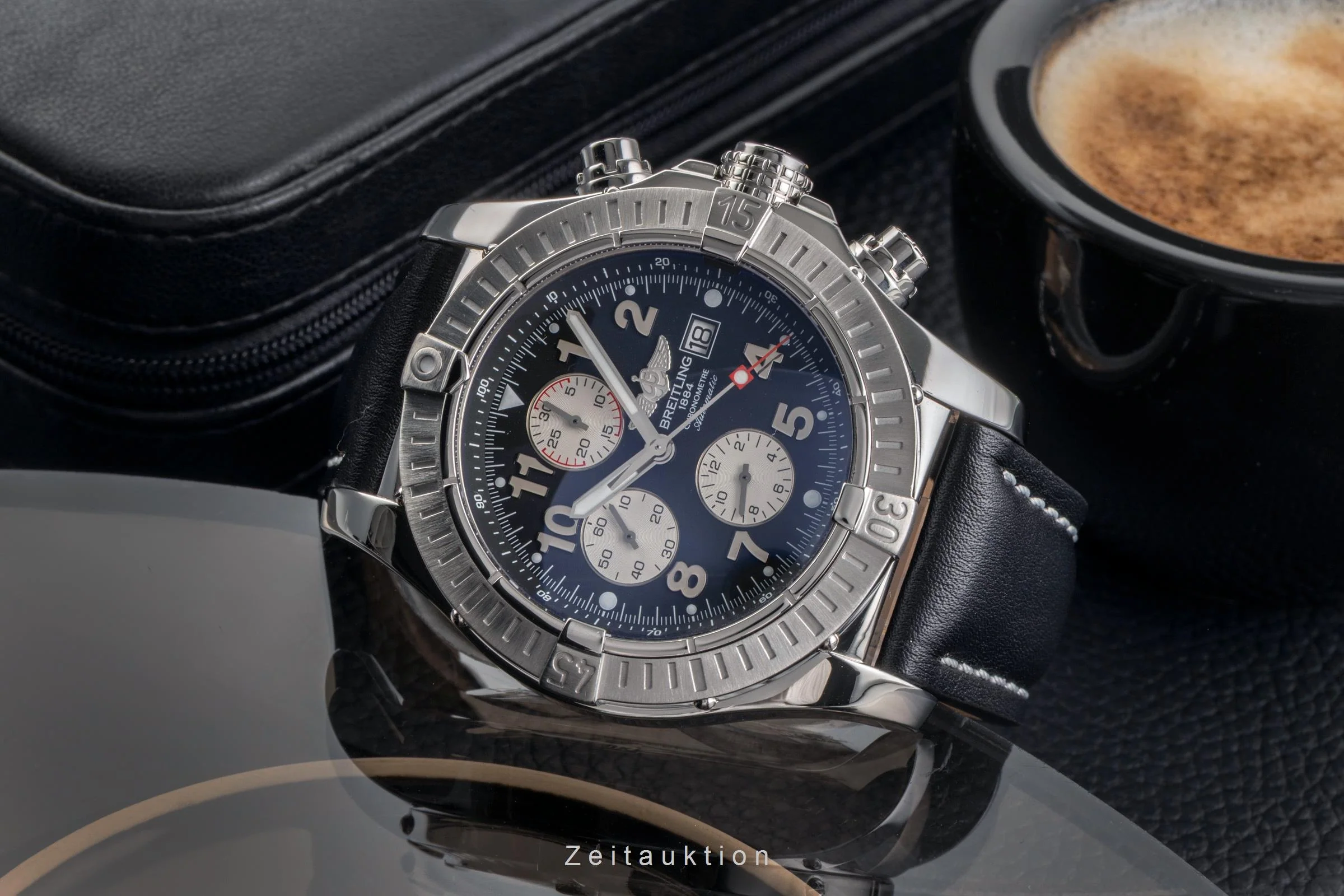 Breitling Super Avenger chronograph steel automatic men's watch A13370  [2502987] - Image 3