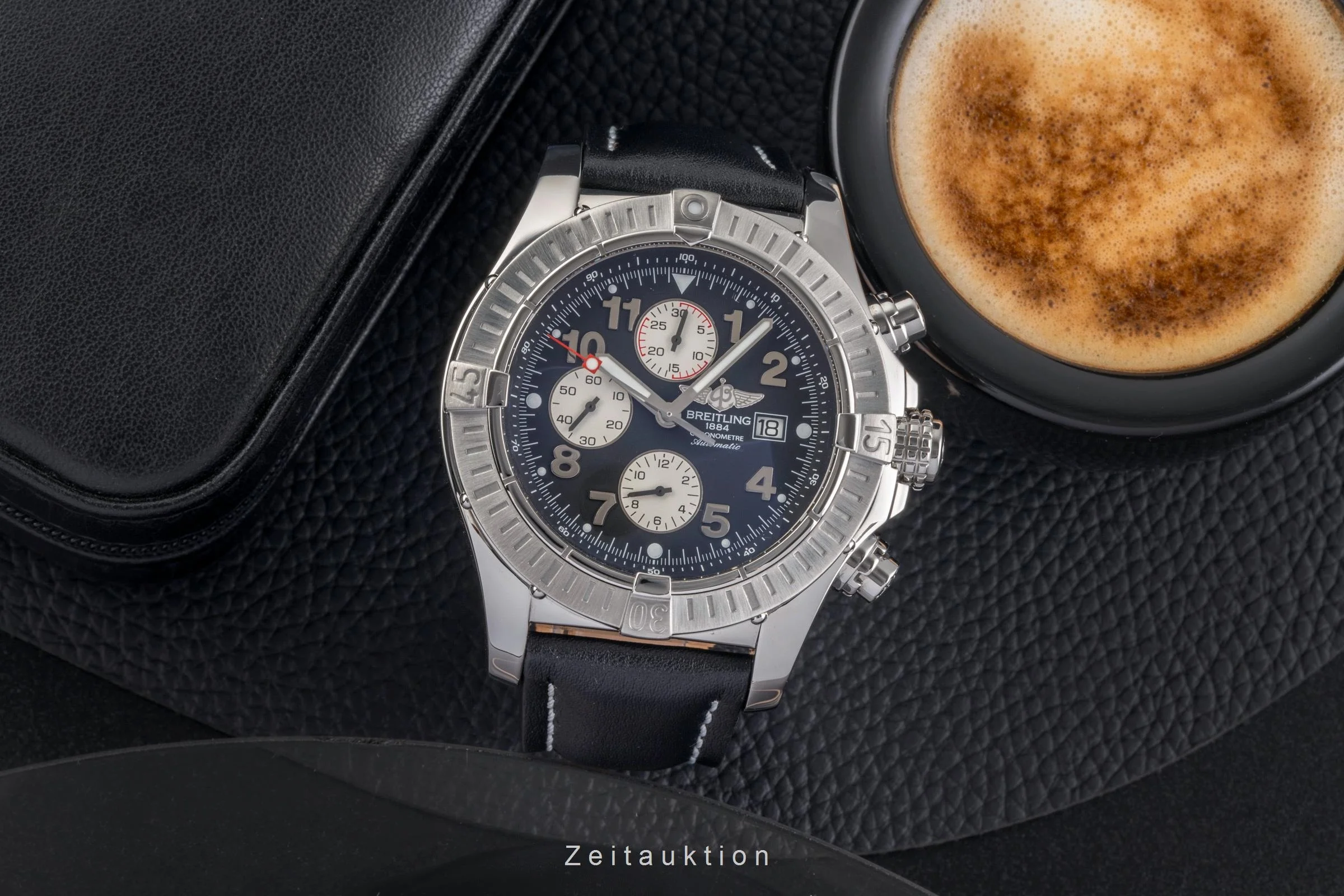 Breitling Super Avenger chronograph steel automatic men's watch A13370  [2502987] - Image 4