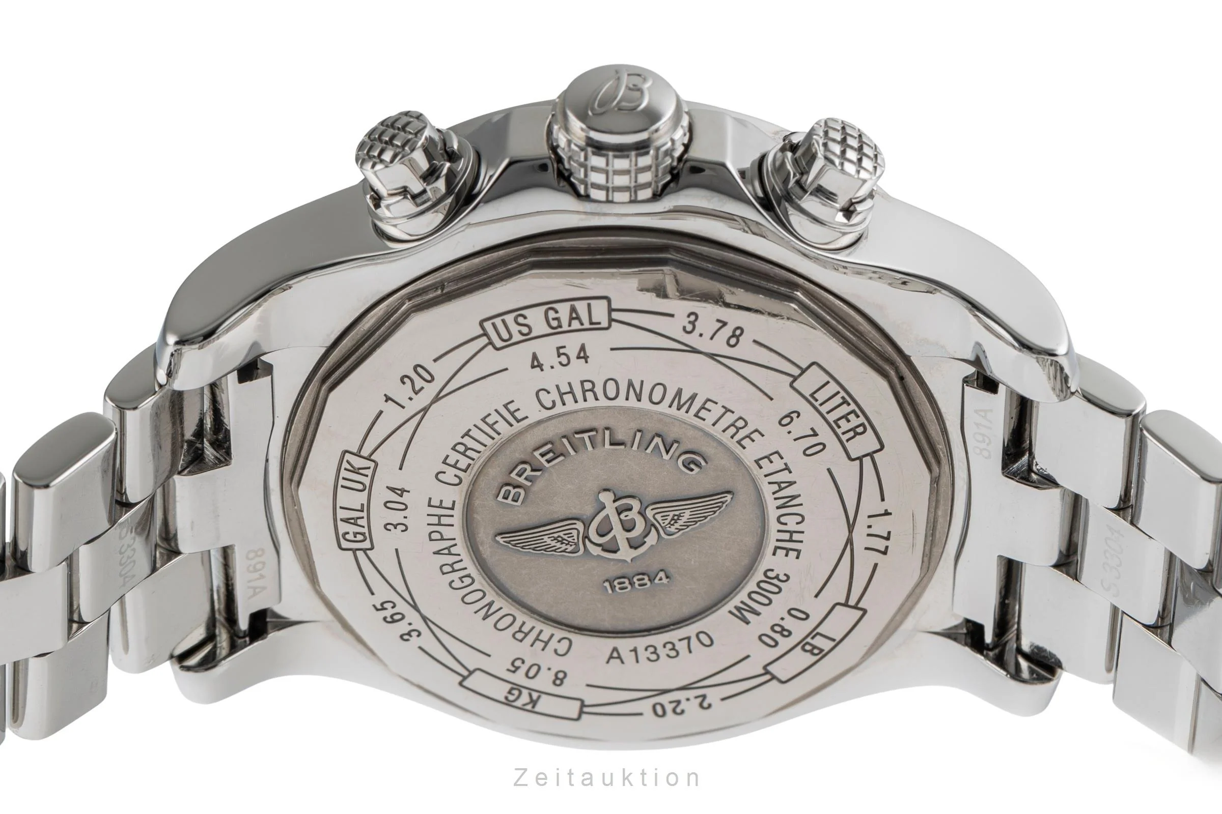 Breitling Super Avenger chronograph steel automatic men's watch A13370  [2503475] - Image 11