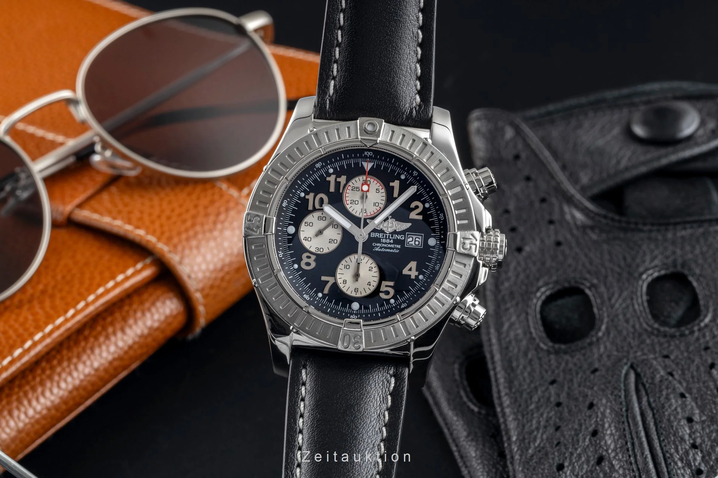 Breitling Super Avenger chronograph steel automatic men's watch A13370  [2503551] - Image 2