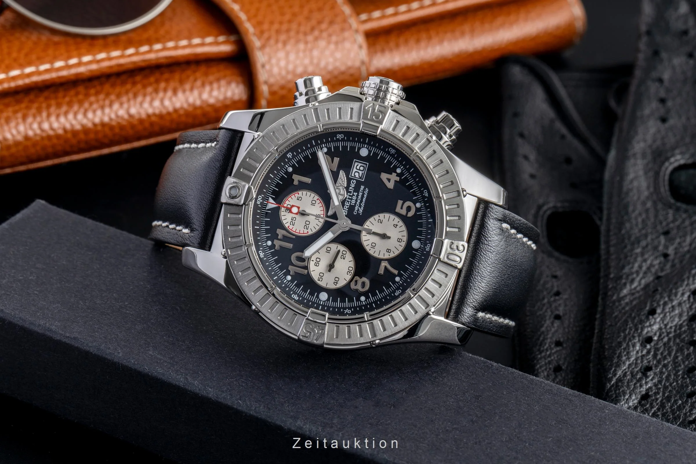 Breitling Super Avenger chronograph steel automatic men's watch A13370  [2503551] - Image 3