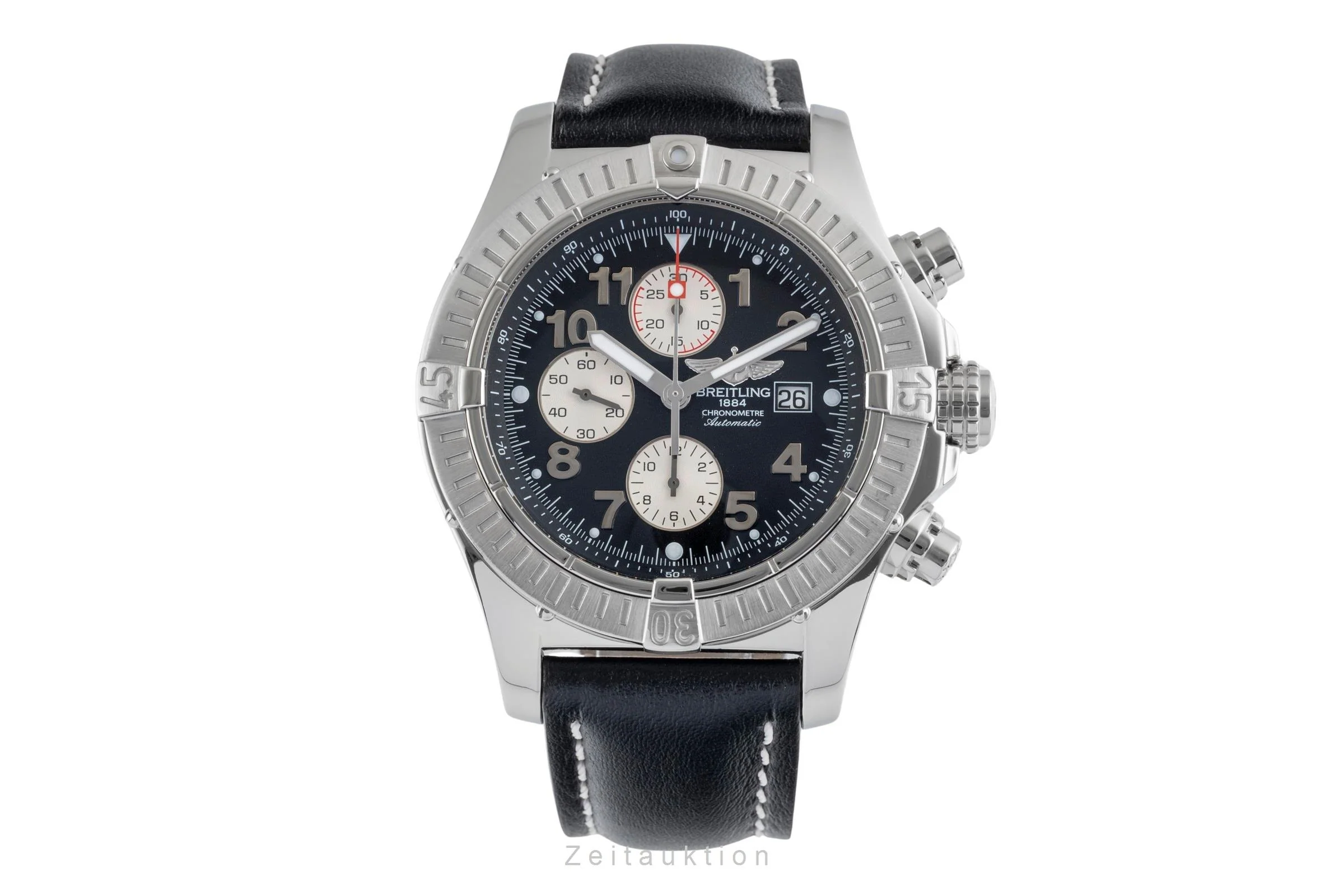 Breitling Super Avenger chronograph steel automatic men's watch A13370  [2503551] - Image 5