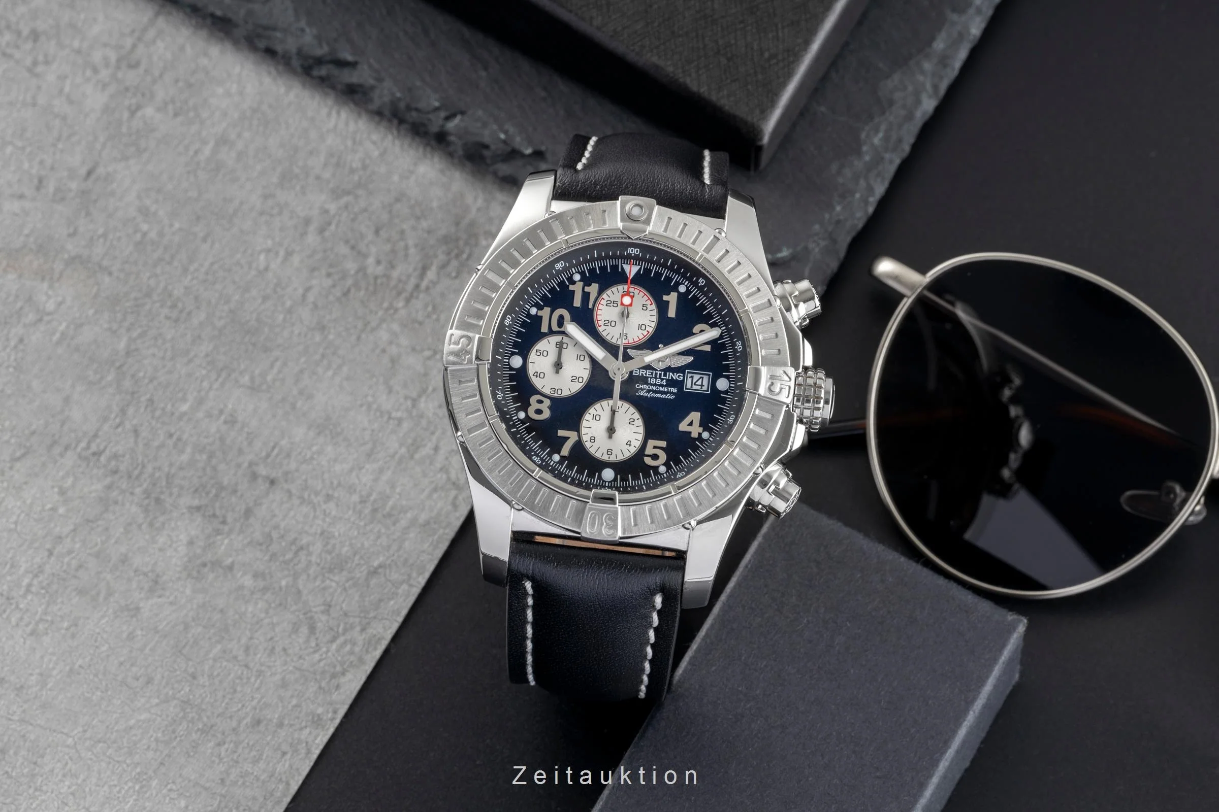 Breitling Super Avenger chronograph steel automatic men's watch A13370  [2503770] - Image 4