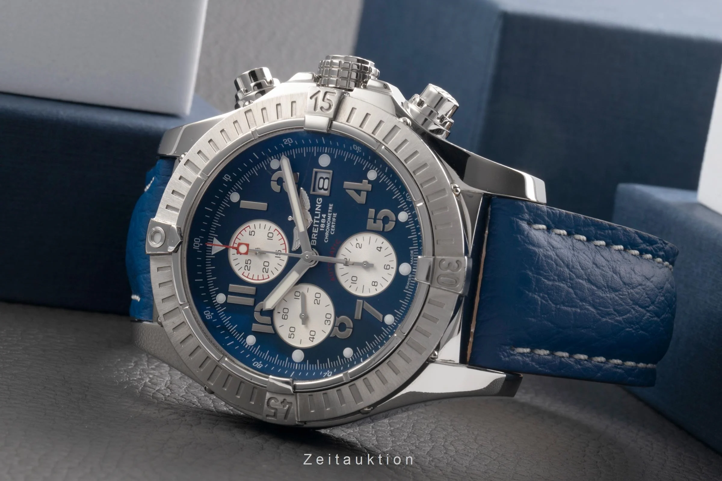 Breitling Super Avenger chronograph steel automatic men's watch A13370  [2504047] - Image 3