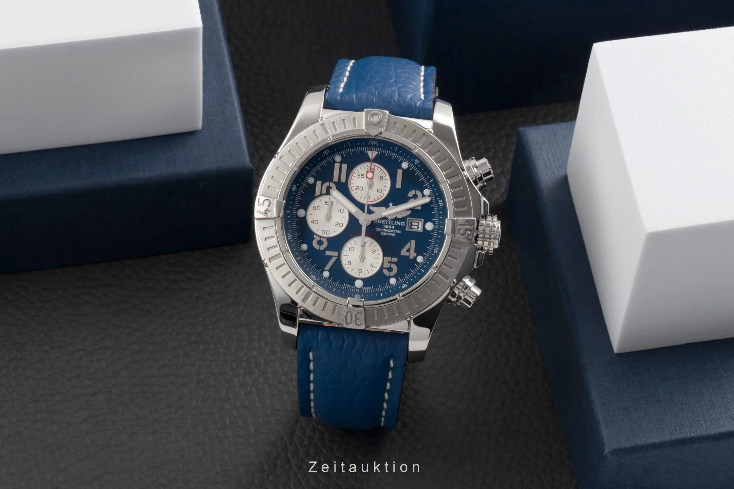 Breitling Super Avenger chronograph steel automatic men's watch A13370  [2504047] - Image 4