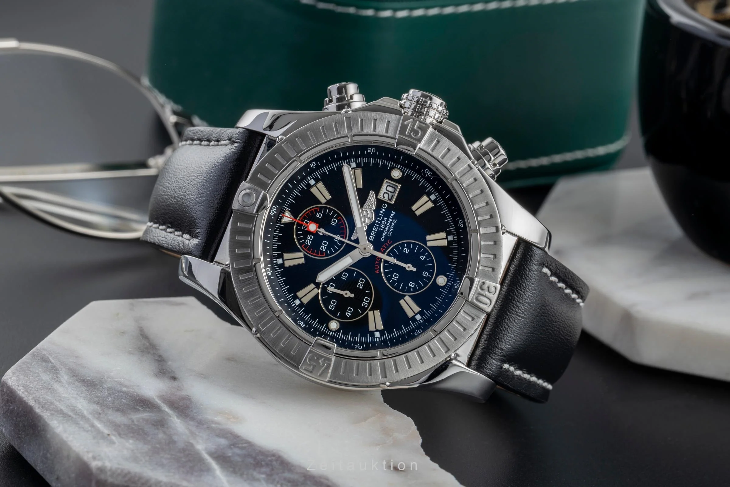 Breitling Super Avenger chronograph steel automatic men's watch A13370  [2504182] - Image 3