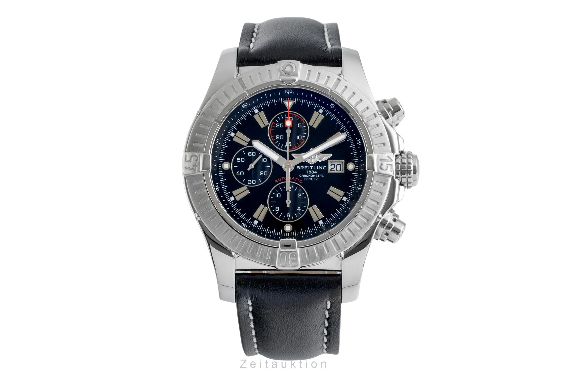 Breitling Super Avenger chronograph steel automatic men's watch A13370  [2504182] - Image 5