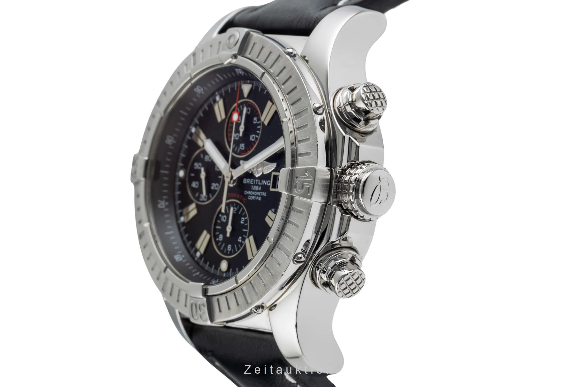 Breitling Super Avenger chronograph steel automatic men's watch A13370  [2504182] - Image 7