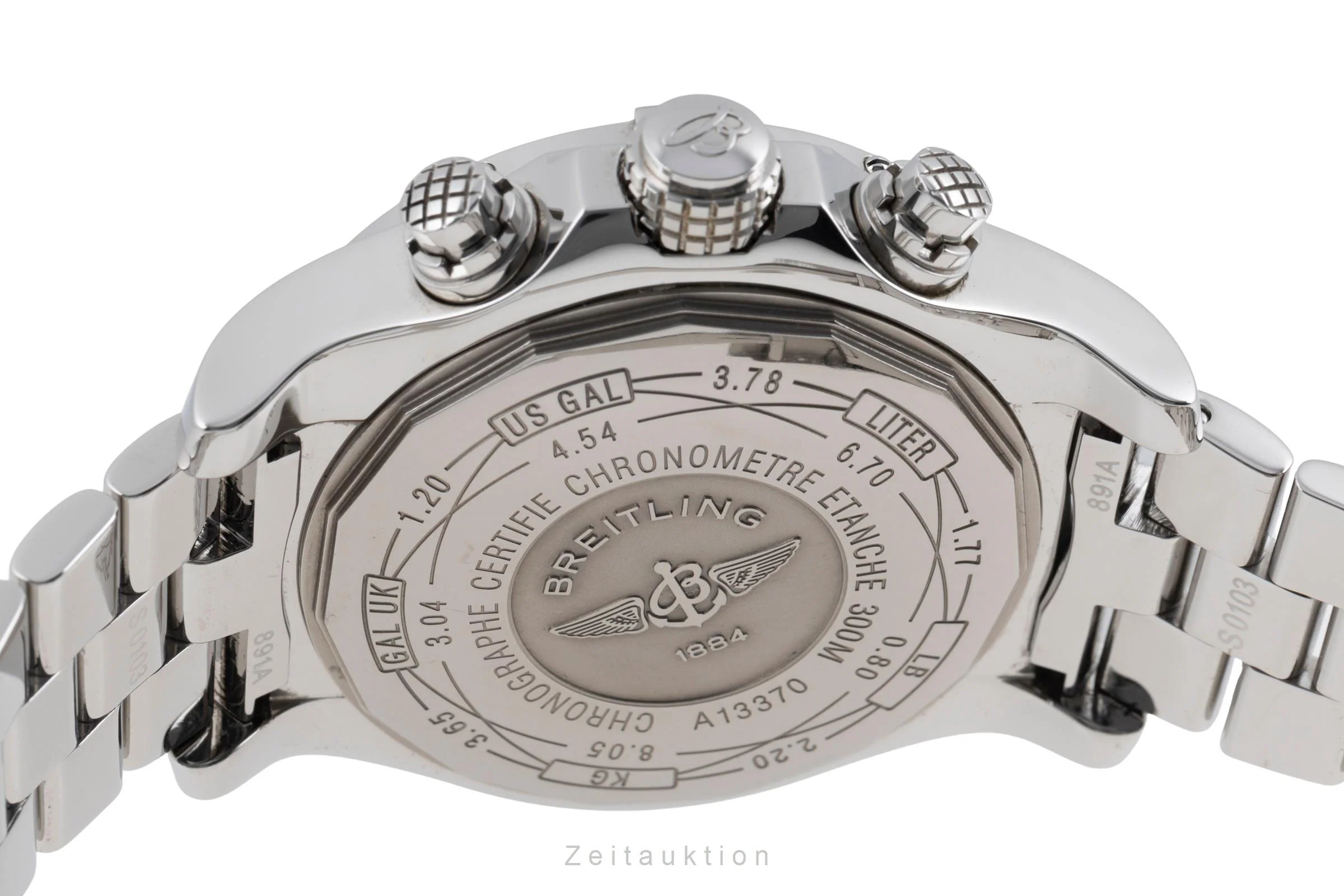 Breitling Super Avenger chronograph steel automatic men's watch A13370  [2506254] - Image 11