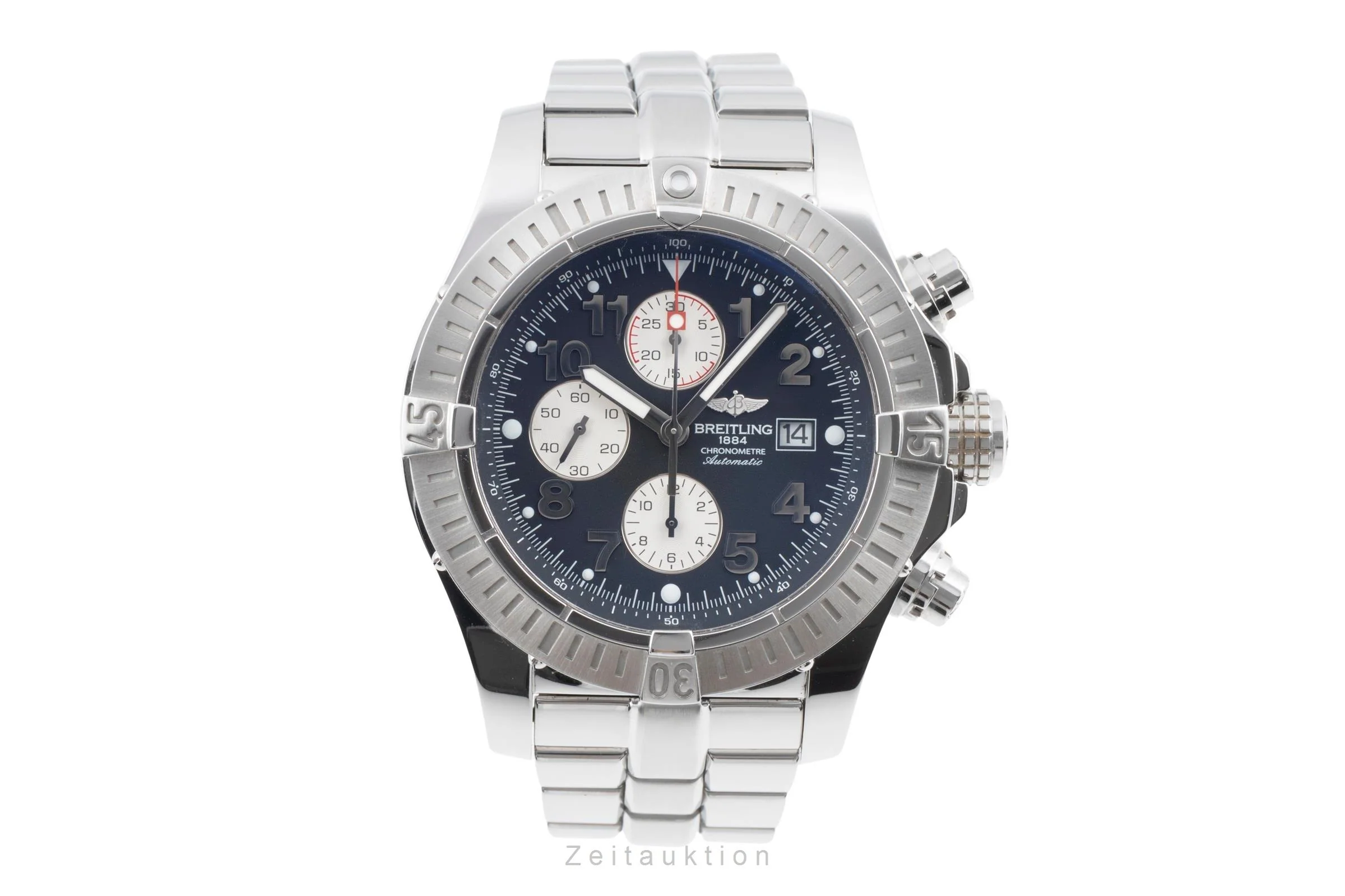 Breitling Super Avenger chronograph steel automatic men's watch A13370  [2506254] - Image 5