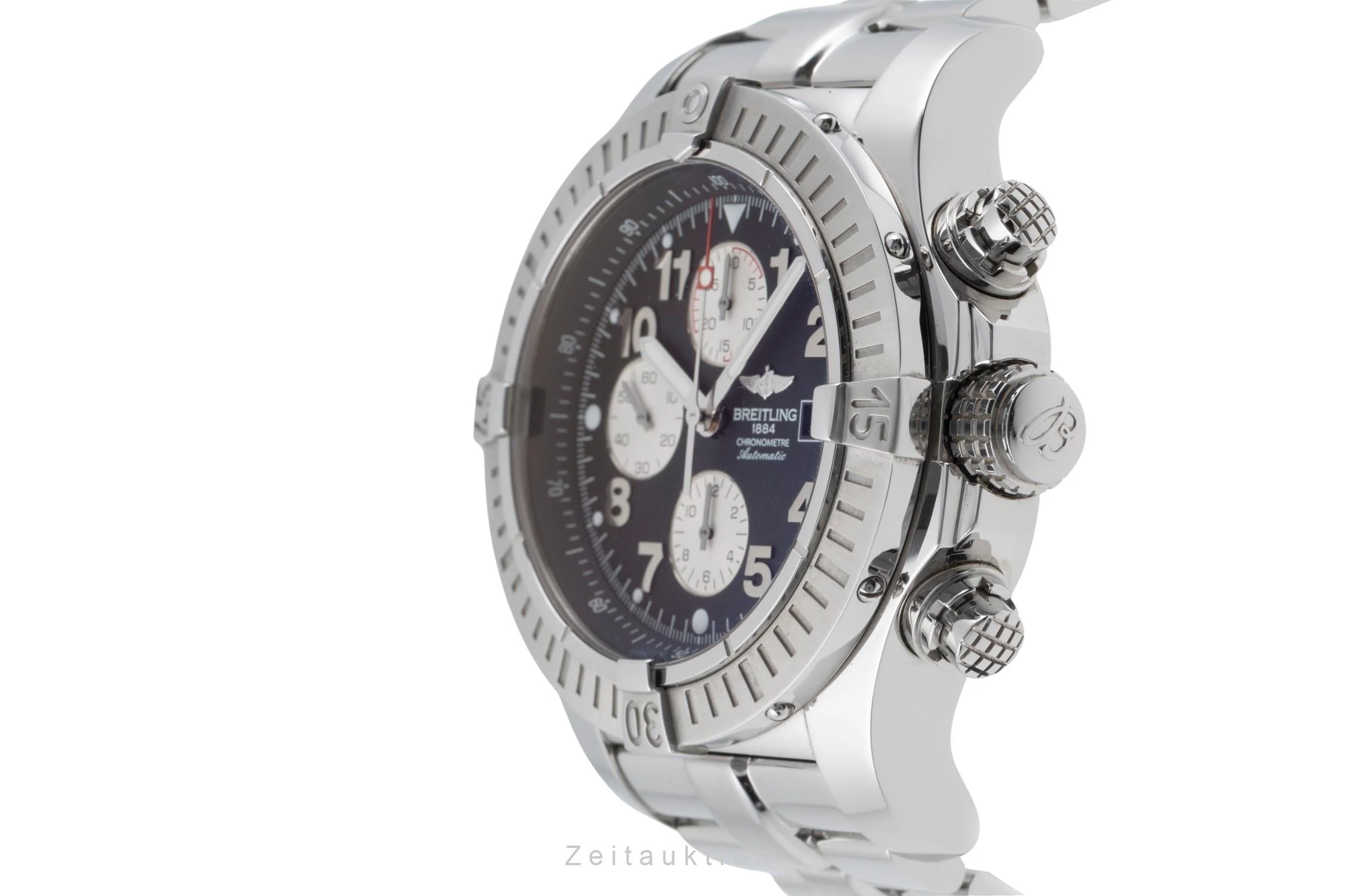 Breitling Super Avenger chronograph steel automatic men's watch A13370  [2506254] - Image 7