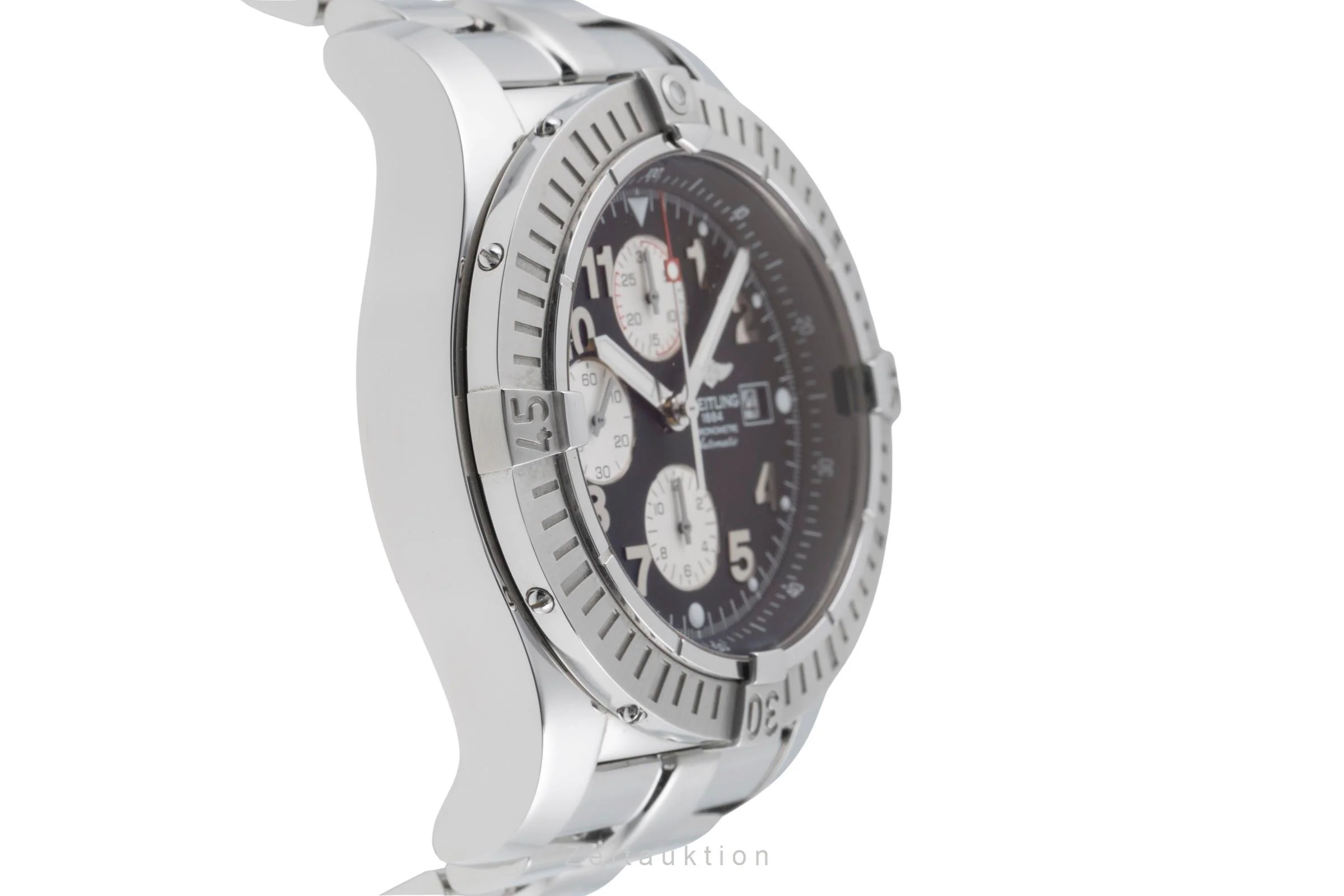 Breitling Super Avenger chronograph steel automatic men's watch A13370  [2506254] - Image 8