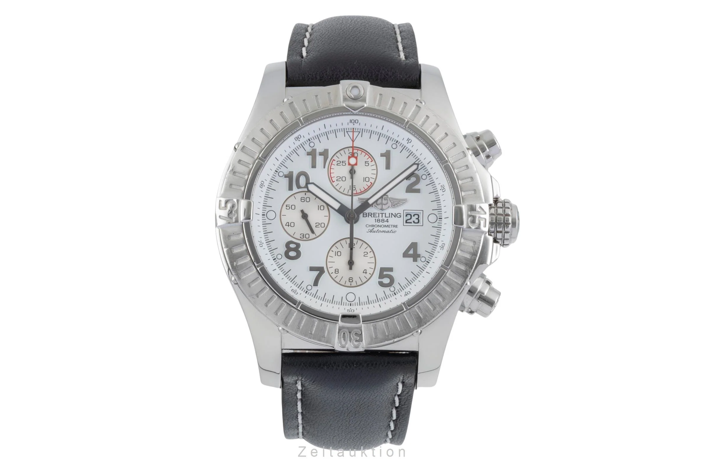 Breitling Super Avenger chronograph steel automatic men's watch A13370  [2507192] - Image 5
