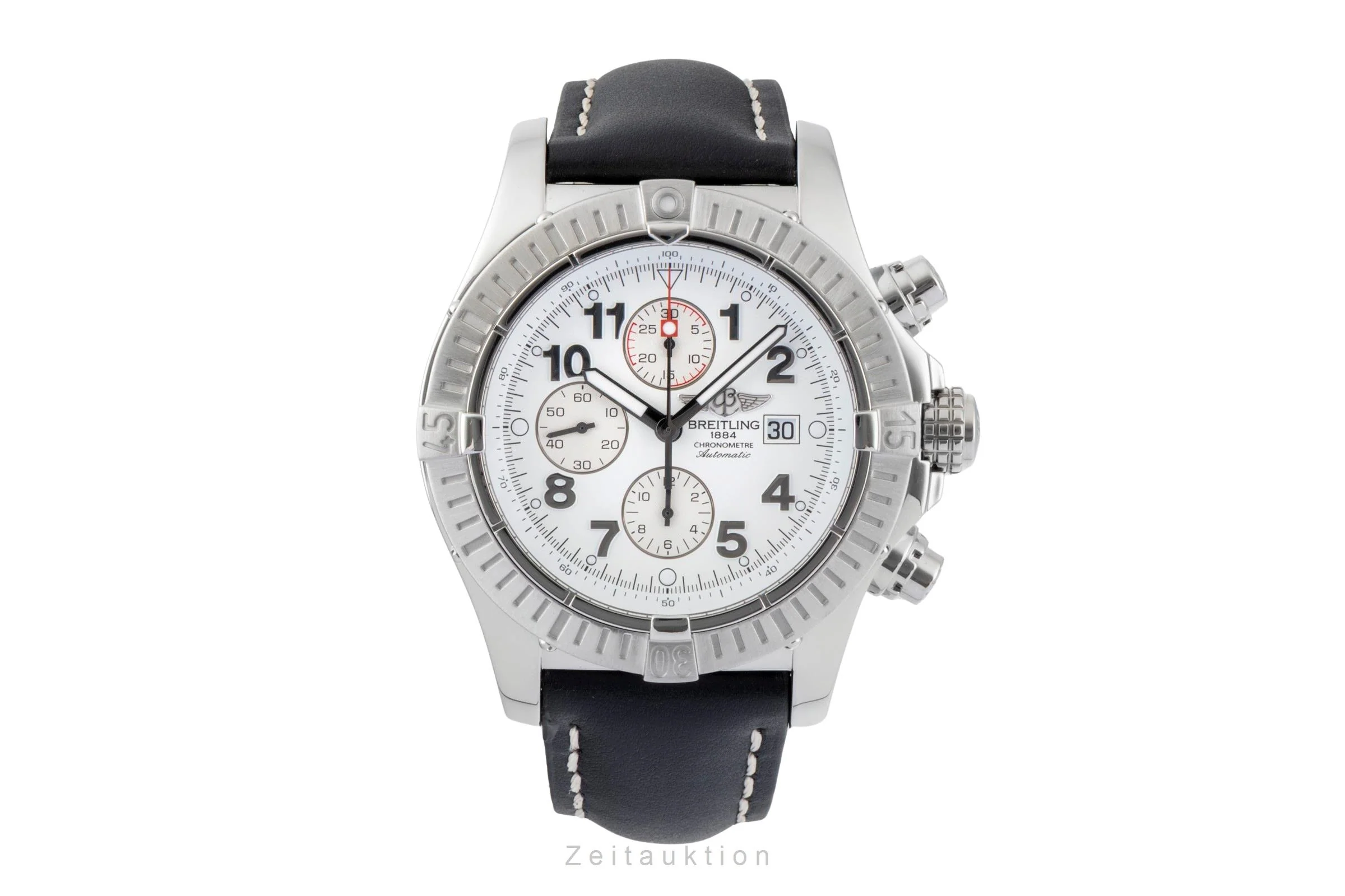 Breitling Super Avenger chronograph steel automatic men's watch A13370  [2601018] - Image 5
