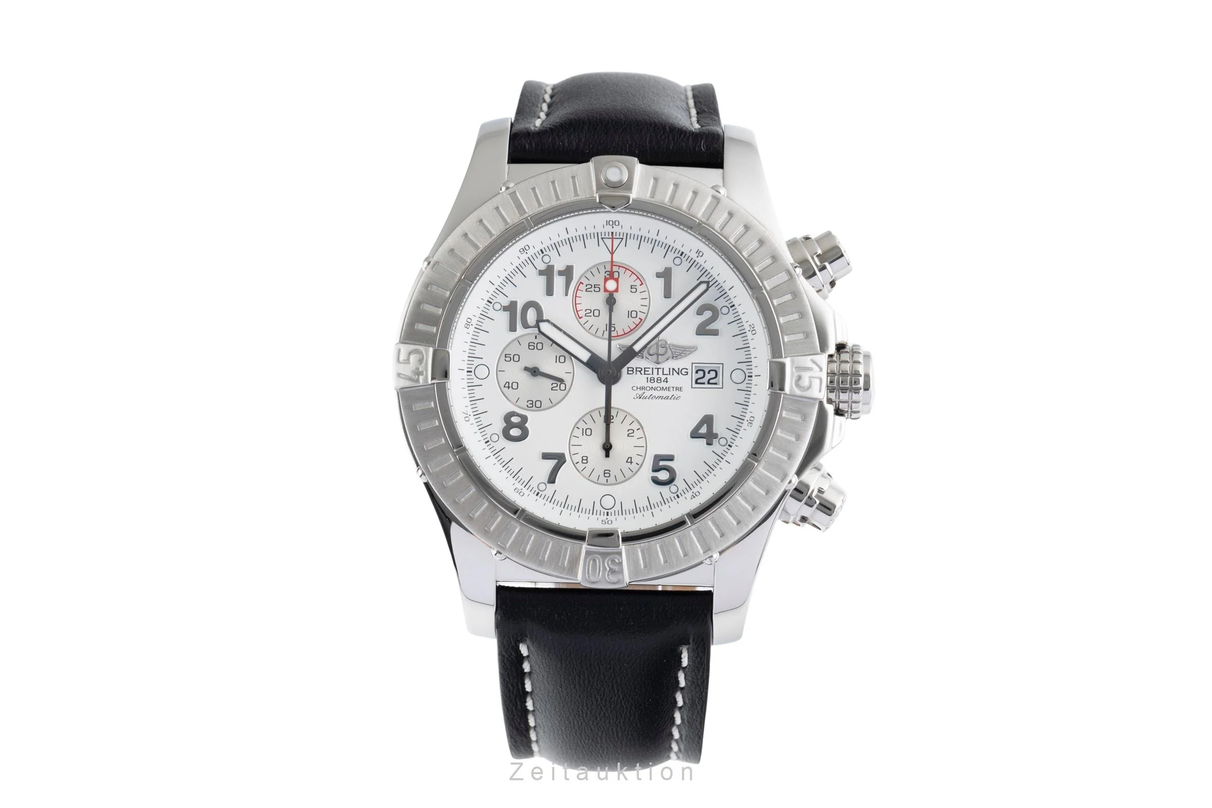 Breitling Super Avenger chronograph steel automatic men's watch A13370-358  [2504181] - Image 5