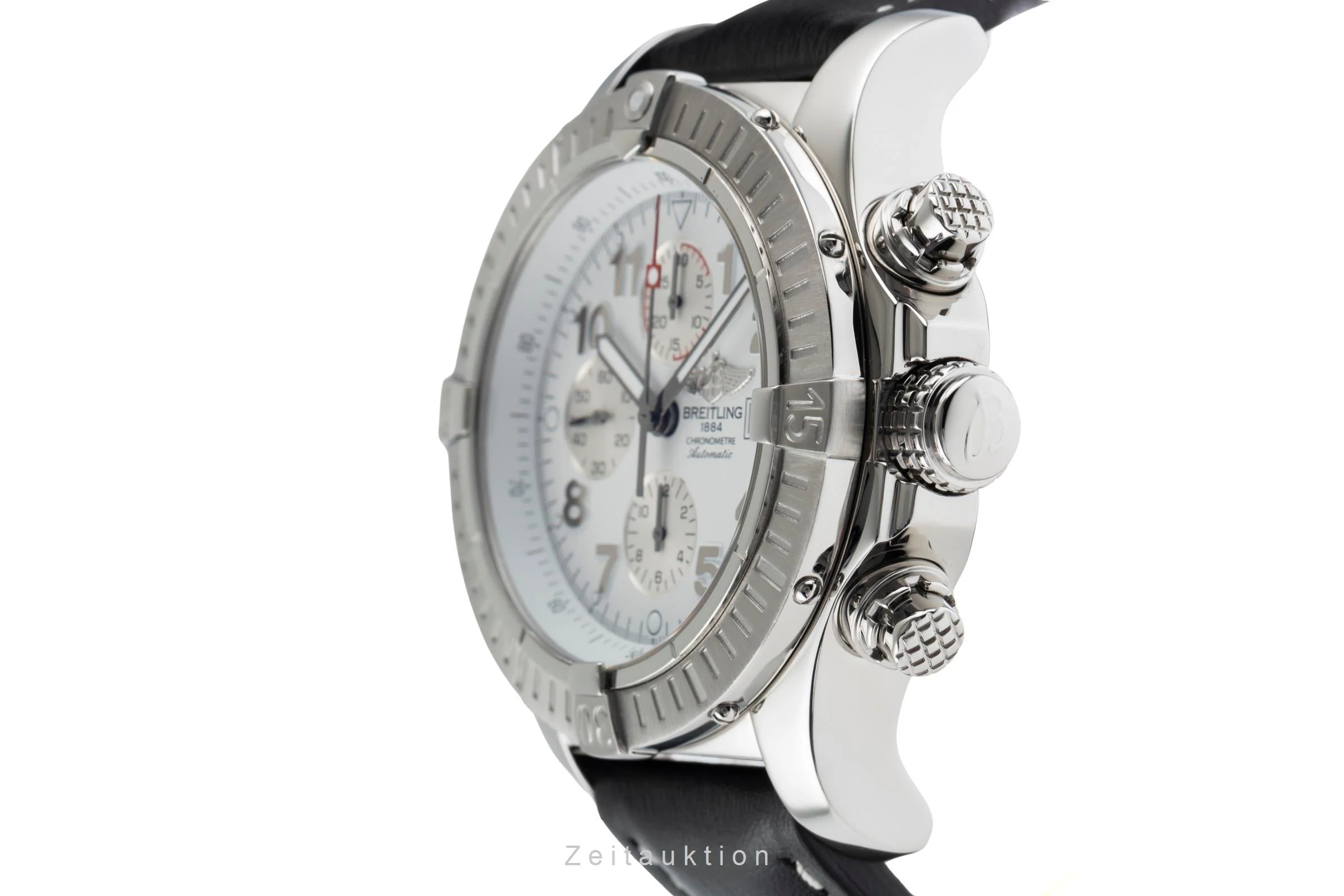 Breitling Super Avenger chronograph steel automatic men's watch A13370-358  [2504181] - Image 7