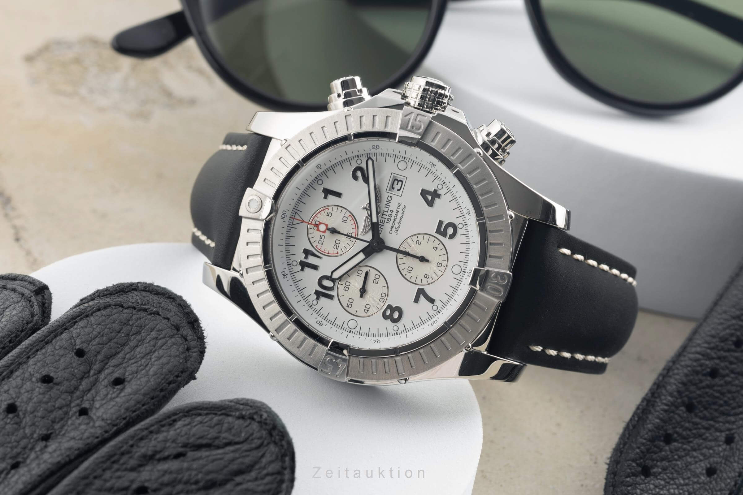 Breitling Super Avenger chronograph steel automatic men's watch A1337011/A562 LP: 8950EUR  [2501505] - Image 3
