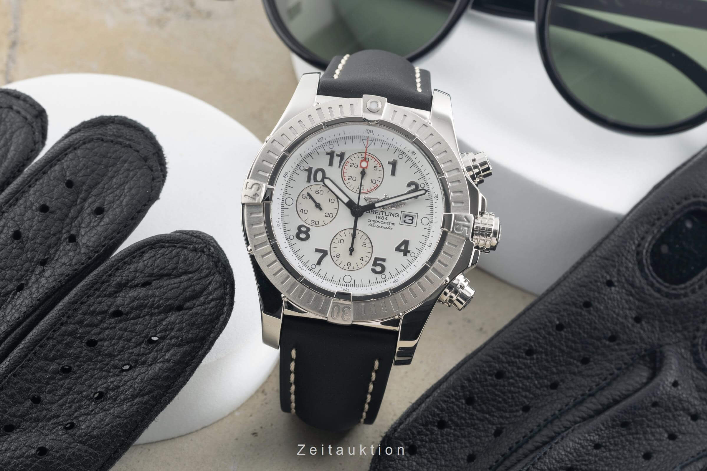 Breitling Super Avenger chronograph steel automatic men's watch A1337011/A562 LP: 8950EUR  [2501505] - Image 4