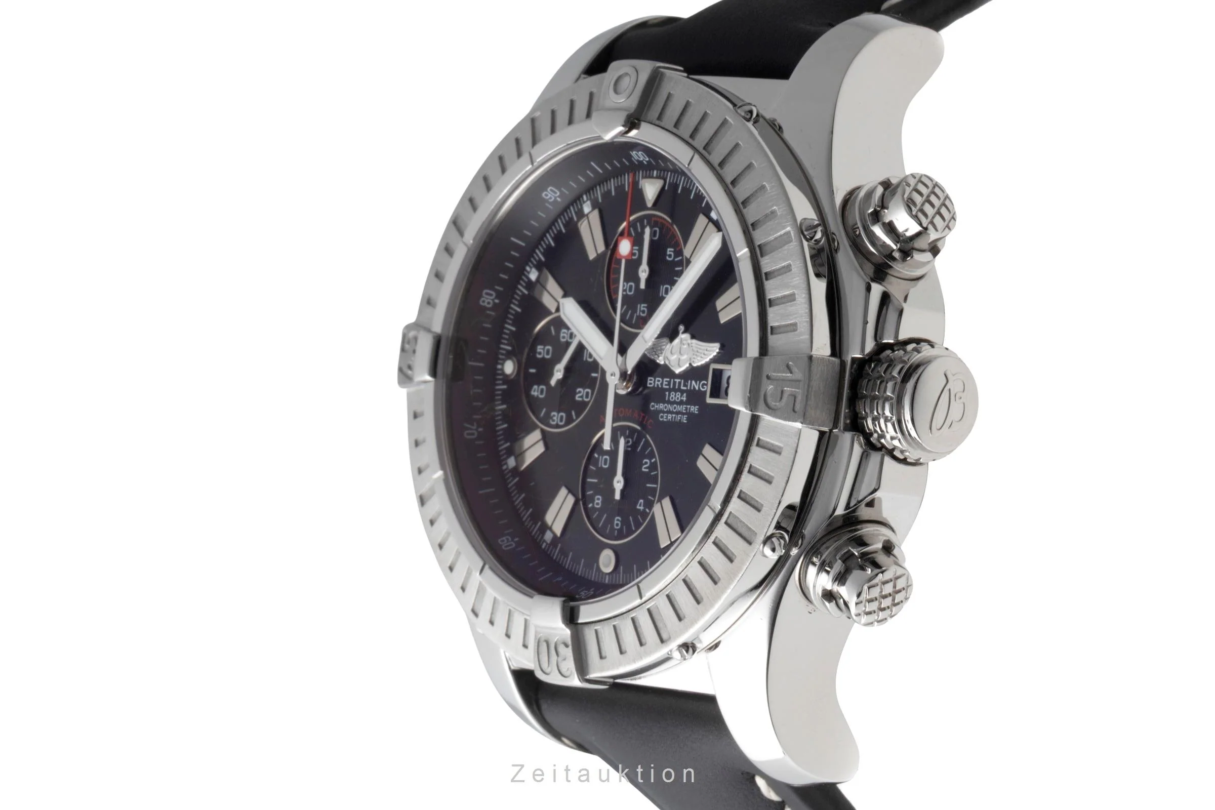 Breitling Super Avenger chronograph steel automatic men's watch A1337011/B907  [2601019] - Image 7