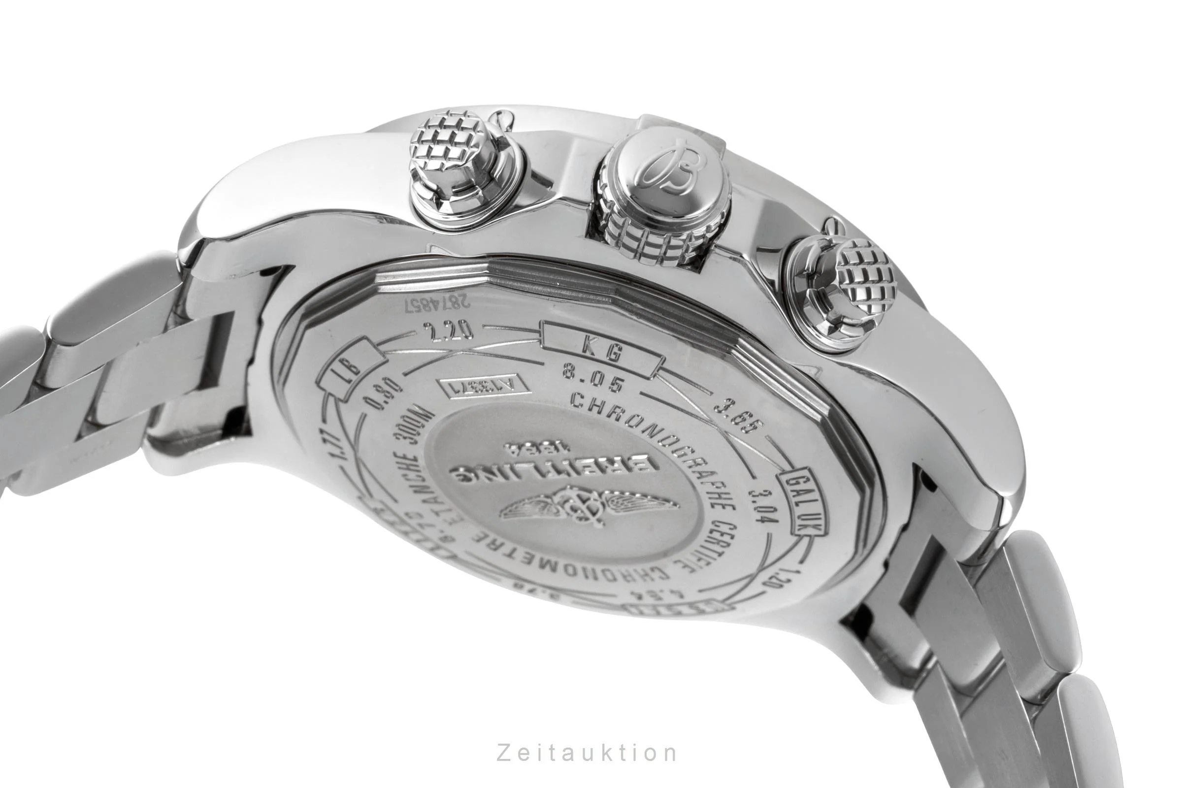 Breitling Super Avenger chronograph steel automatic men's watch A13371  [2600499] - Image 12
