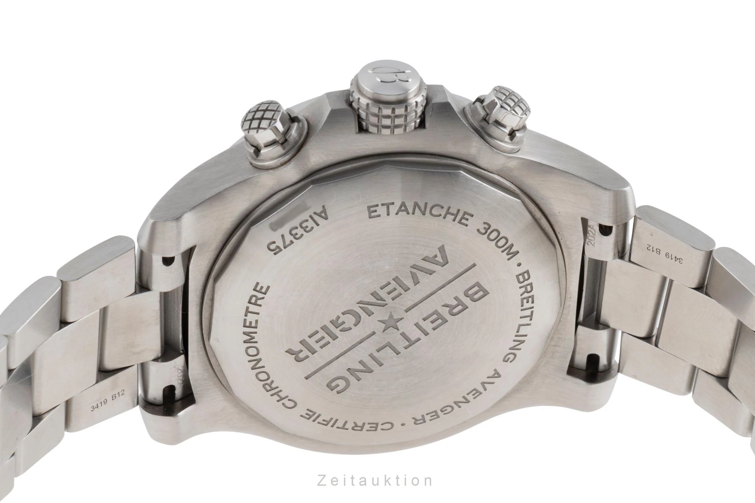 Breitling Super Avenger chronograph steel automatic men's watch A13375  [2504177] - Image 11