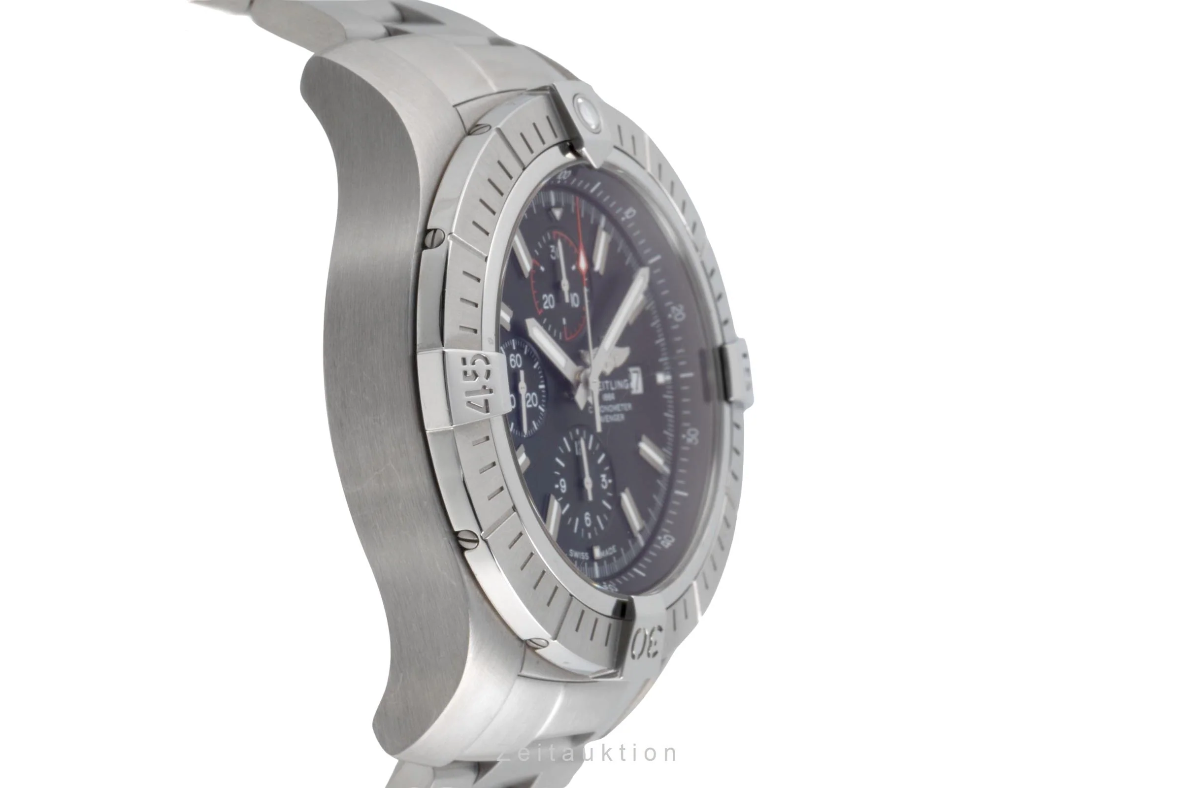 Breitling Super Avenger chronograph steel automatic men's watch A13375  [2504177] - Image 8