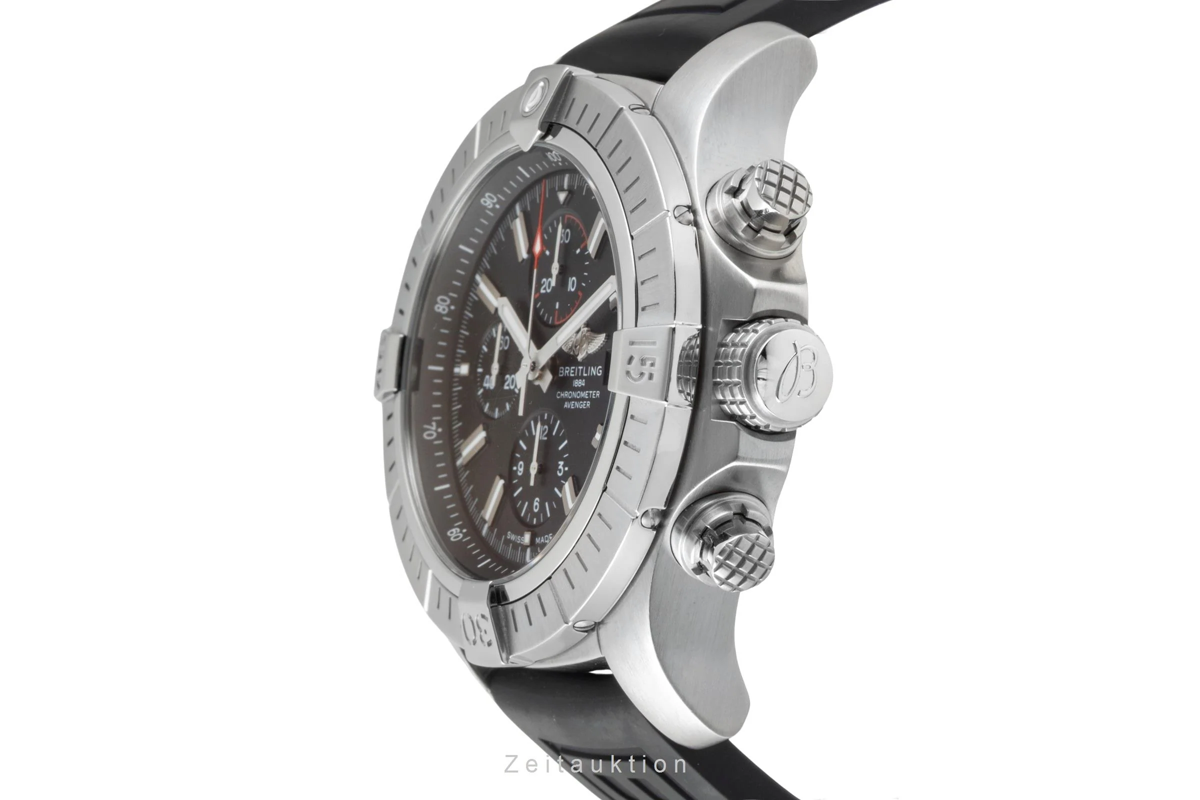 Breitling Super Avenger chronograph steel automatic men's watch A13375  [2600305] - Image 7