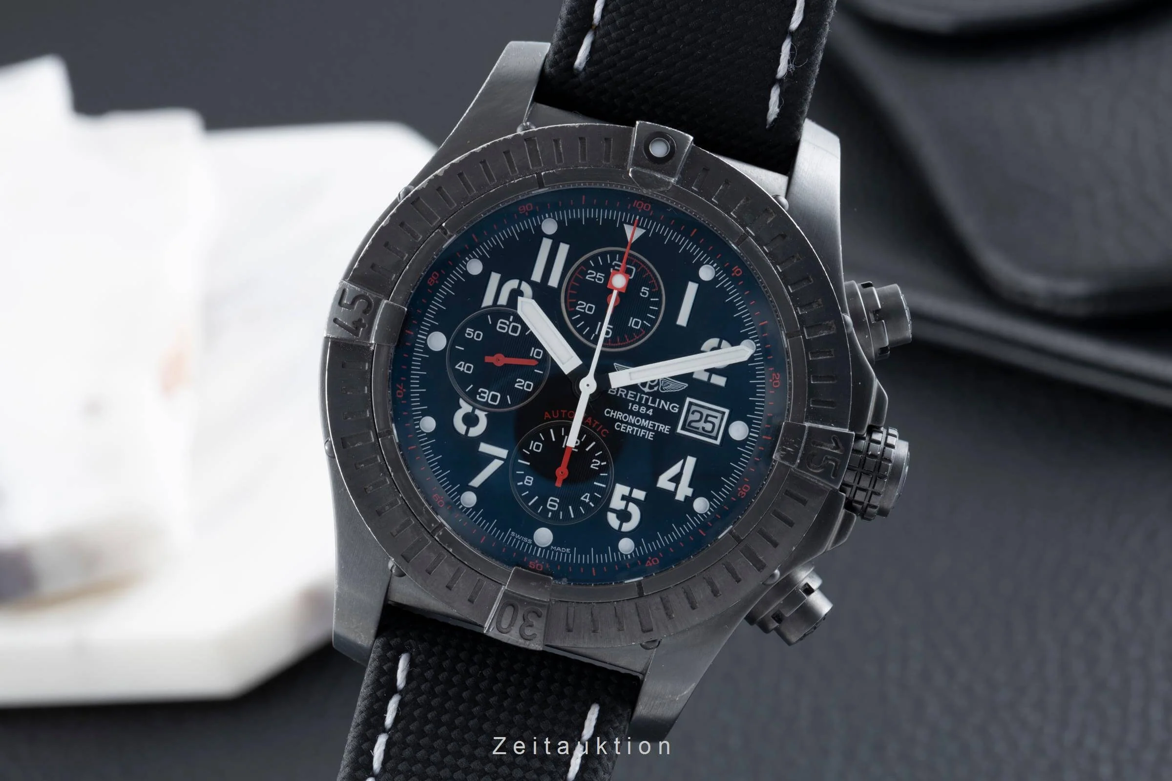 Breitling Super Avenger chronograph steel automatic men's watch M13370 Limited  [2501914] - Image 2